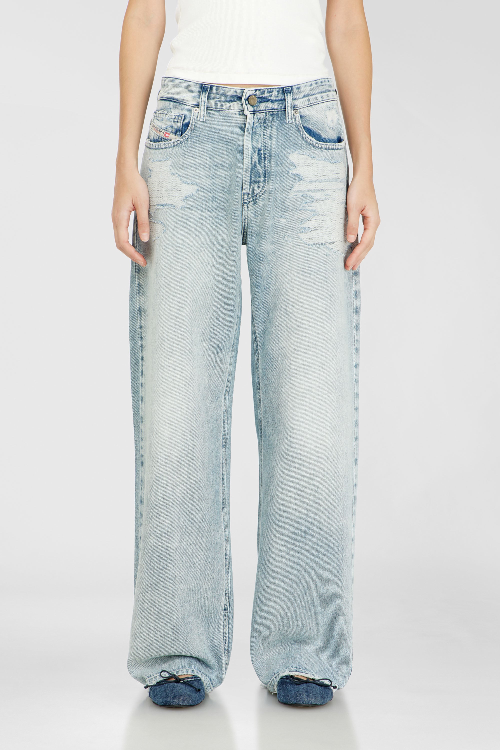 Diesel - Female's Relaxed Jeans 1990 D-Waigee 09R51, null - 2
