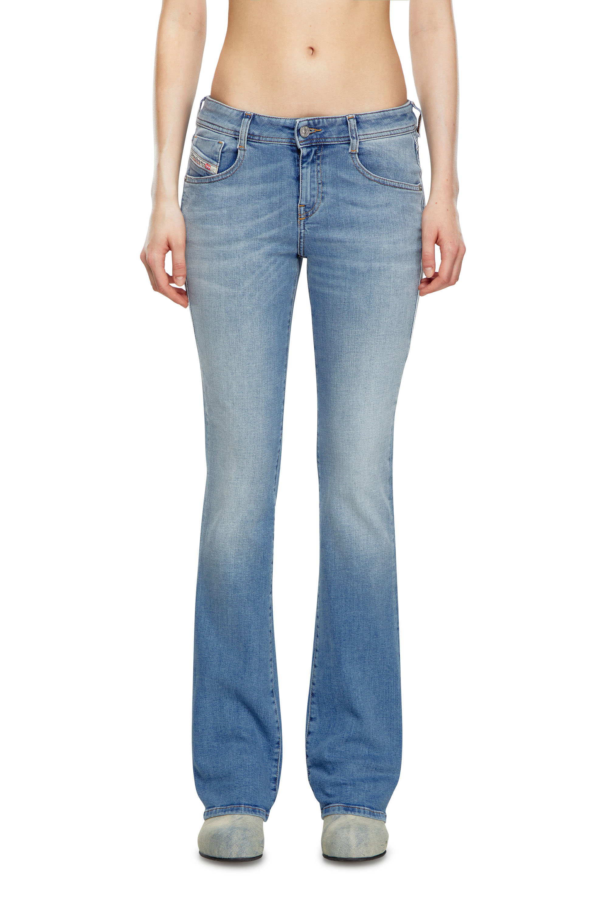 Diesel - Bootcut Jeans 1969 D-Ebbey 09K06 Femme, Bleu Clair - Image 3