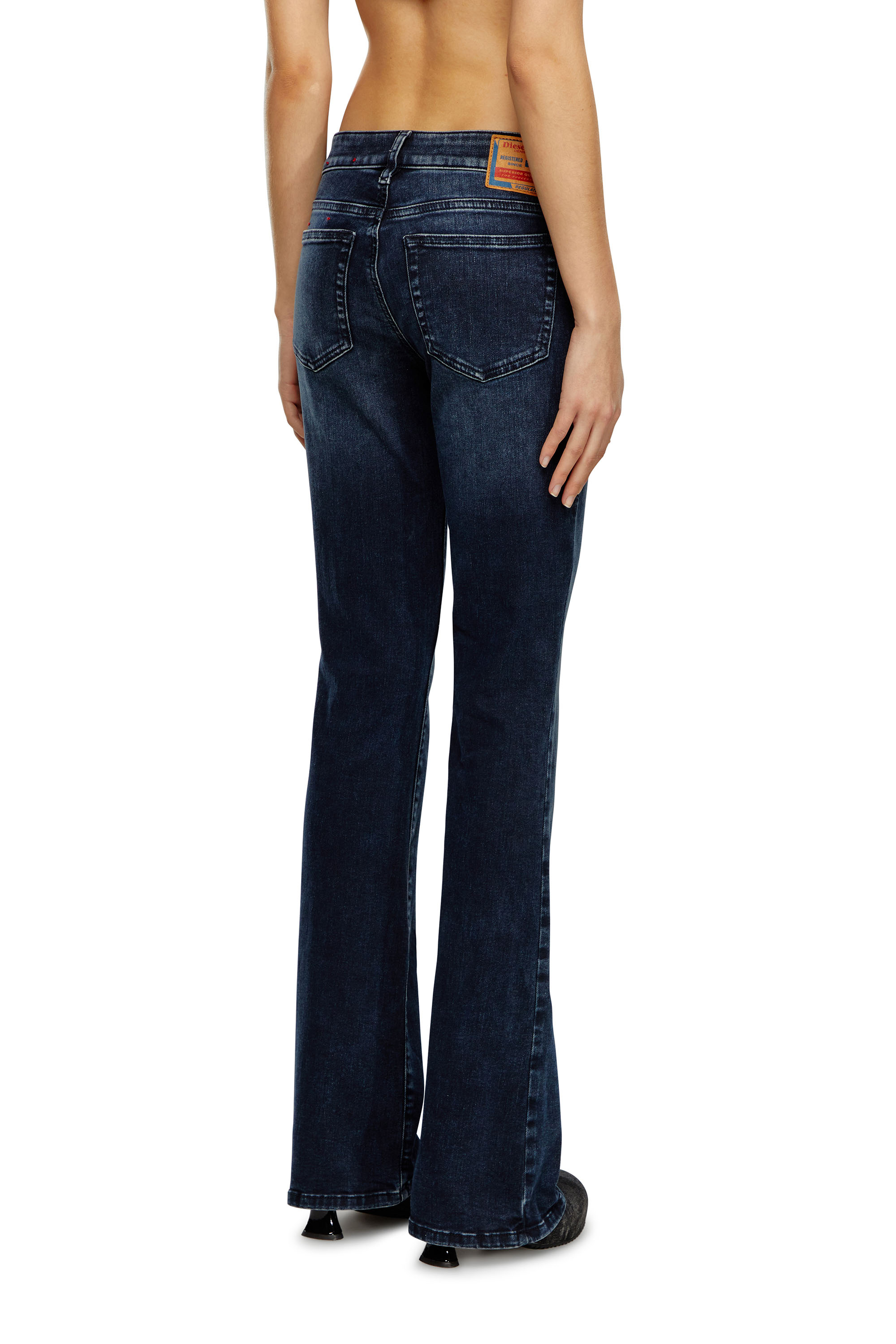 Bootcut Jeans 1969 D-Ebbey 0ENAR, Dark Blue Diesel - Woman's Bootcut Jeans 1969 D-Ebbey 0ENAR, Dark Blue - 5