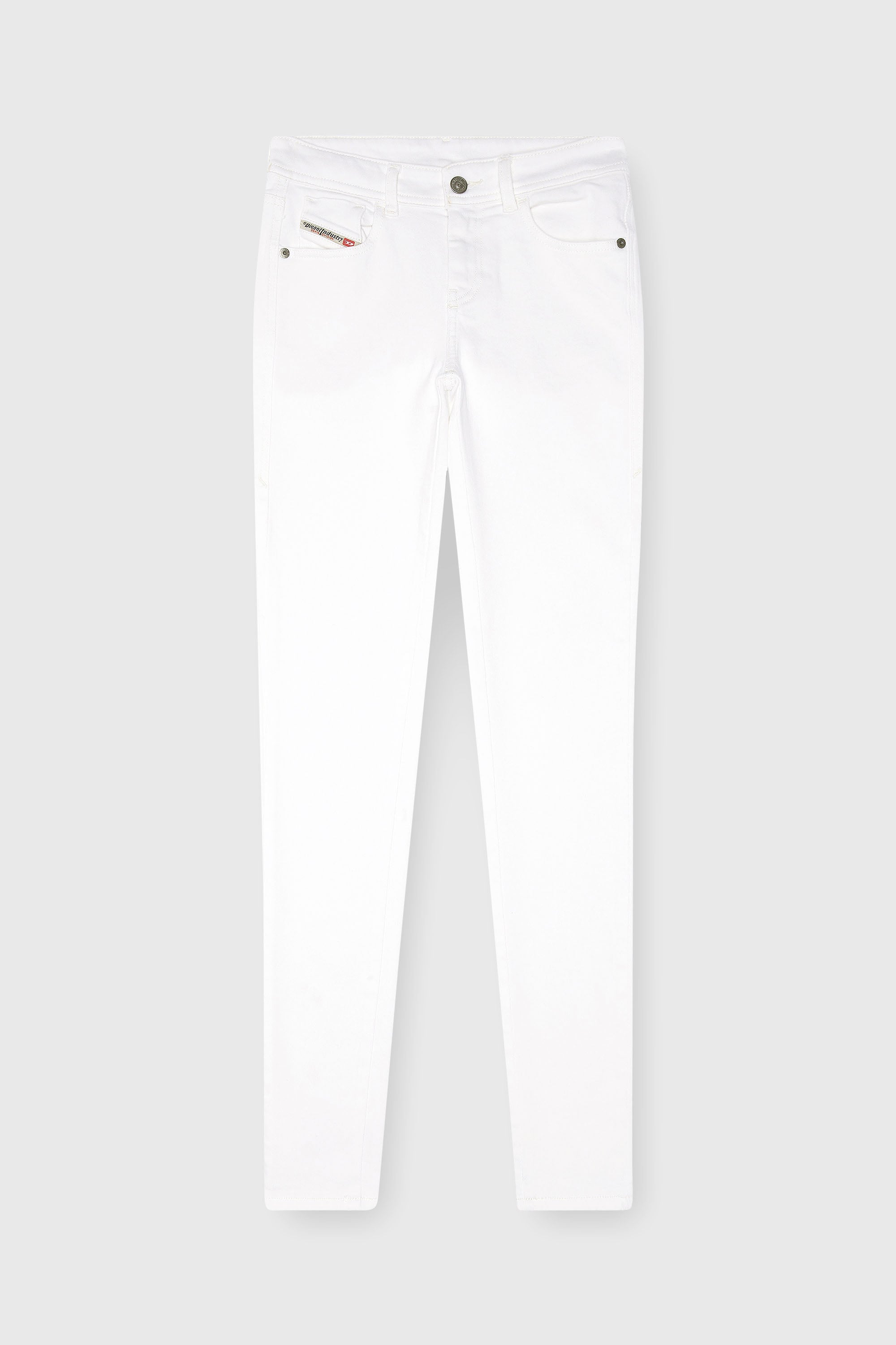 Diesel - Skinny Jeans 2017 Slandy 09F90 Mujer, Blanco - 4
