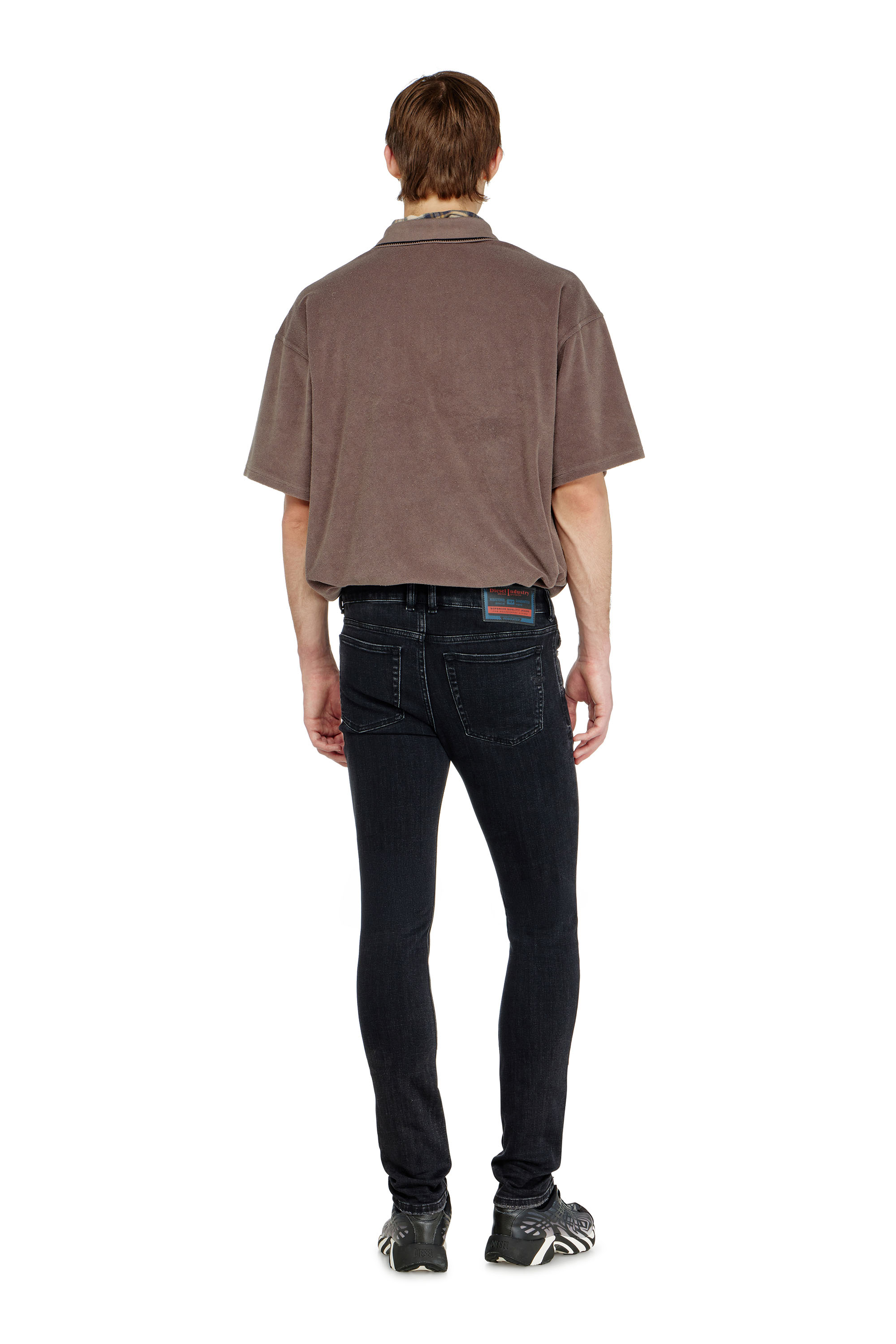 Diesel - Male's Skinny Jeans 1979 Sleenker 09P74, Black/Dark Grey - 3