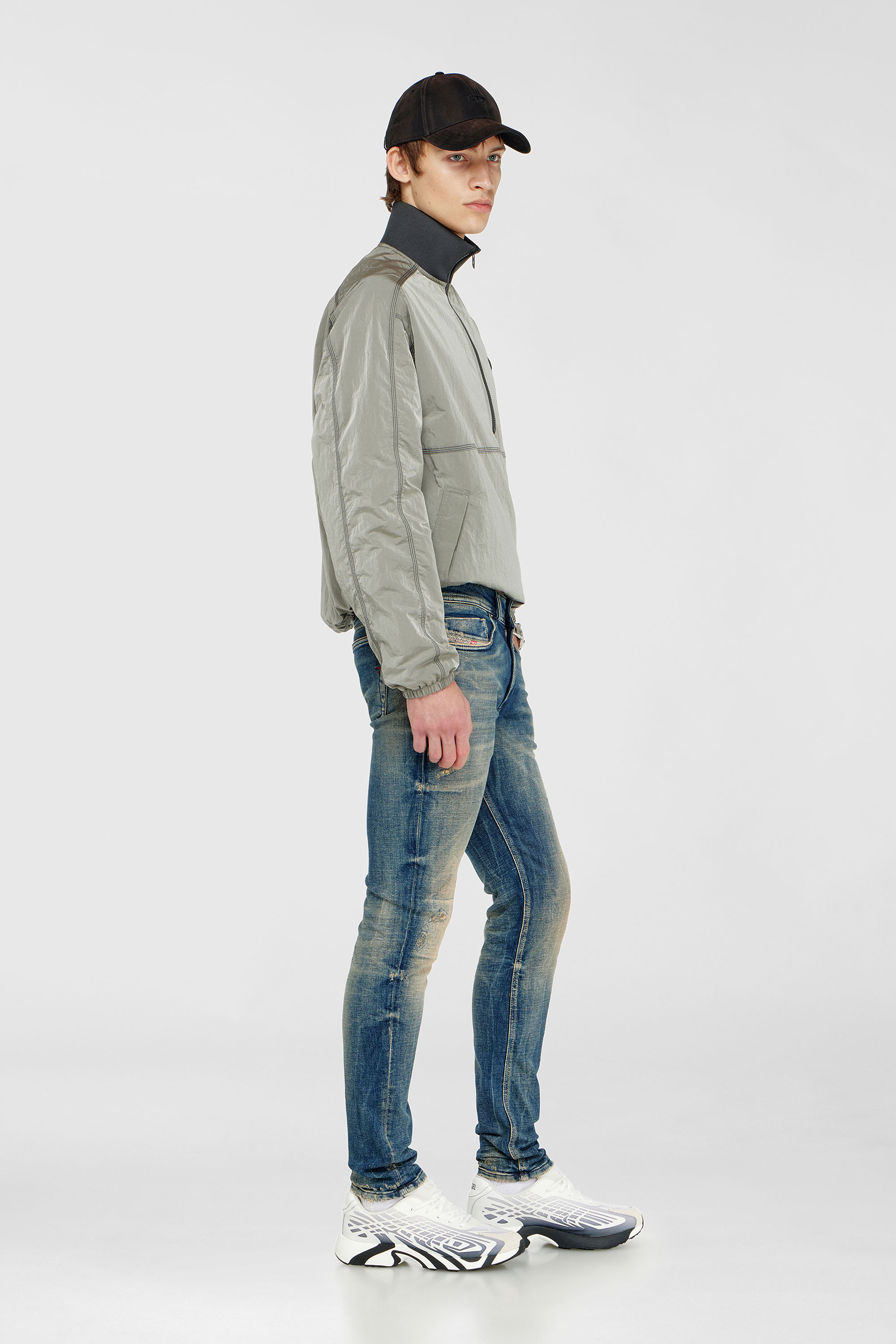 Diesel - Skinny Jeans 1979 Sleenker 09P68 Hombre, Azul Oscuro - 1