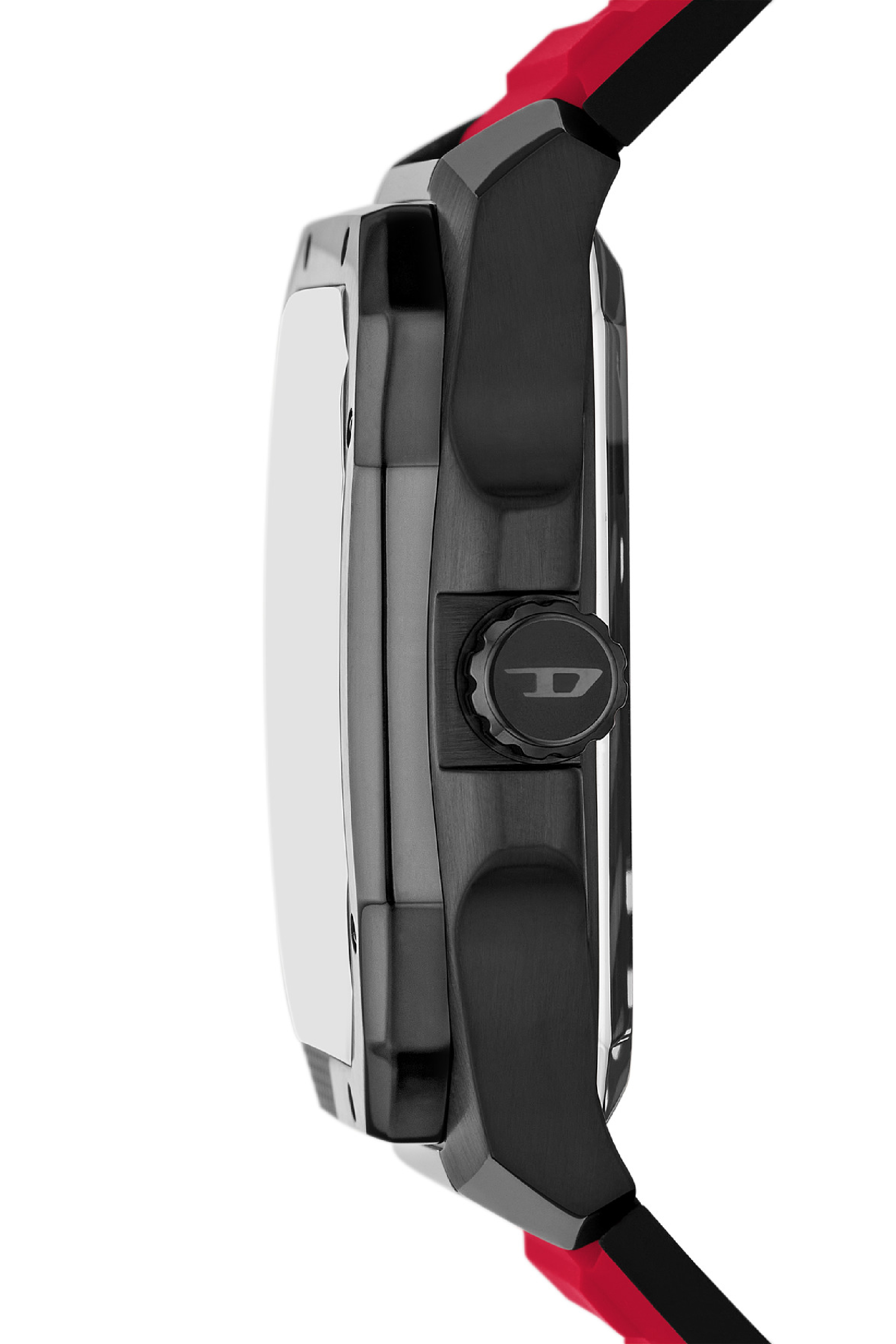 Men's Flayed silicone watch | Red | Diesel