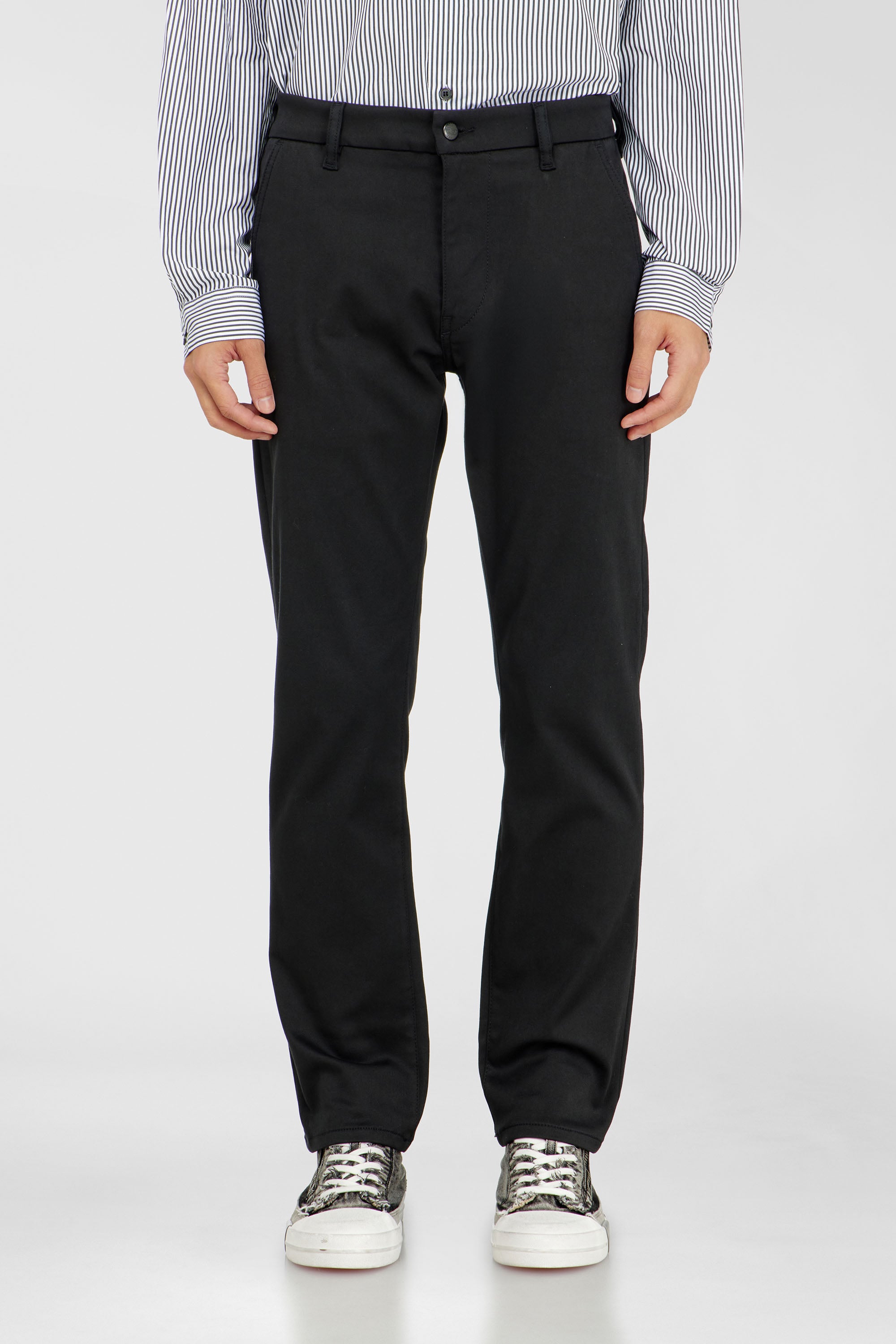Diesel - Man's Regular D-Raww Joggjeans&reg; 06A20, Black/Dark grey - 2