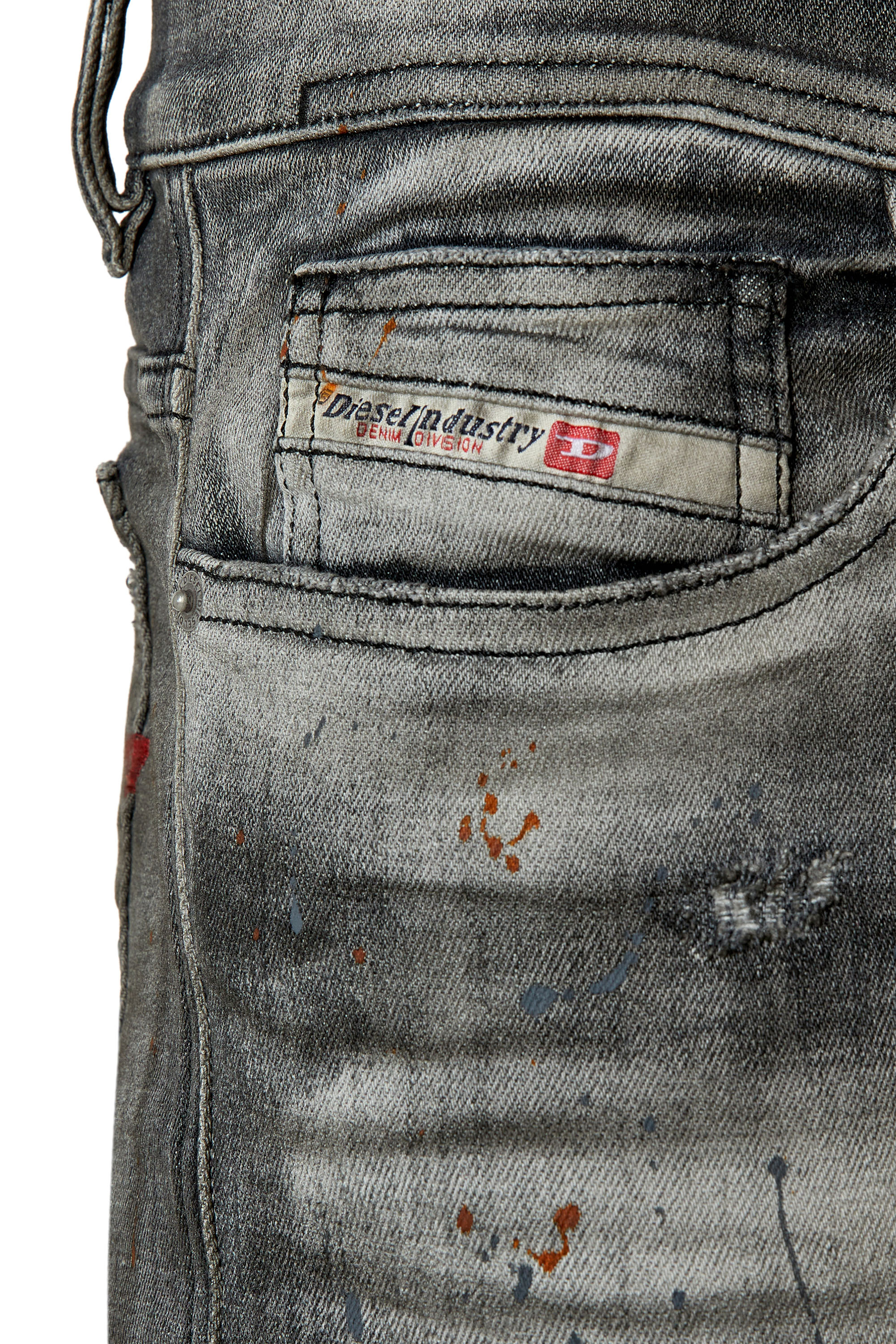 Diesel - Skinny Jeans 1983 D-Amny 09E70, Skinny Jeans - 1983 D-Amny Hombre in Negro - 5