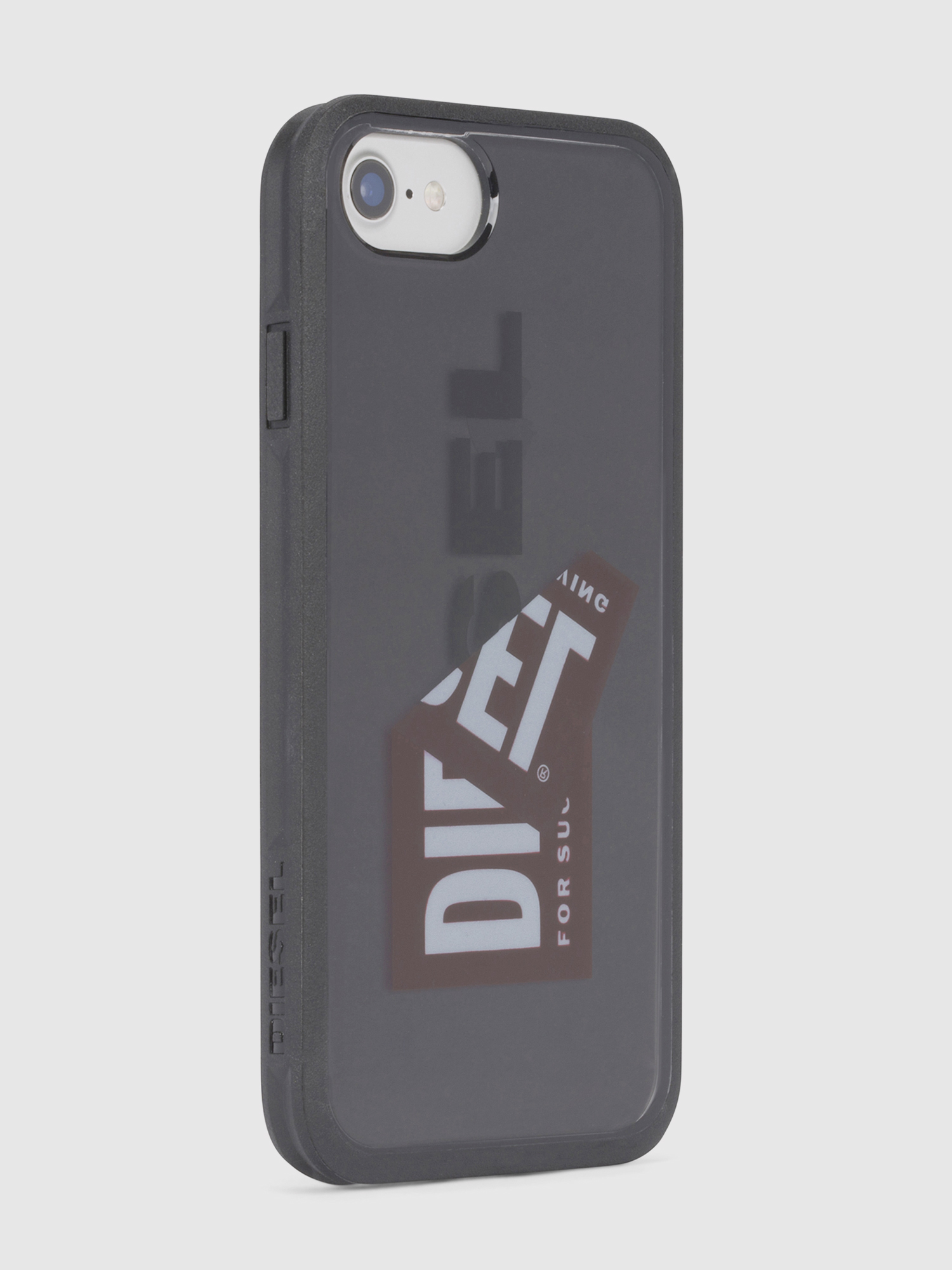 Diesel - STICKER IPHONE 8 PLUS/7 PLUS/6s PLUS/6 PLUS CASE, Funda con logo para iPhone 8 Plus/7 Plus/6s Plus/6 Plus Unisex in Negro - 6
