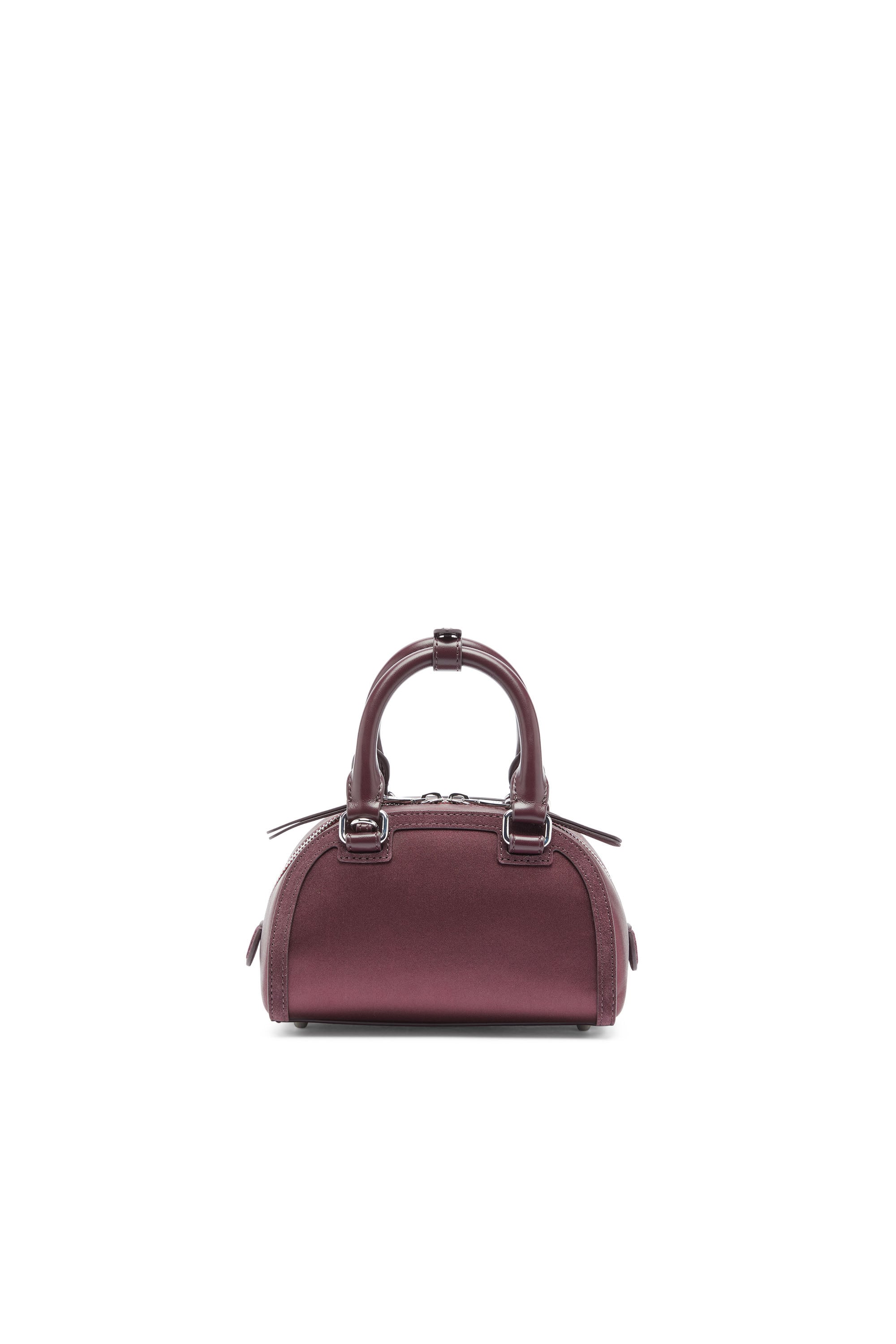 Diesel - 1DR DOME CROSSBODY, 1DR Dome - Peque&ntilde;o bolso bandolera de sat&eacute;n y ante Mujer in ToBeDefined - 2