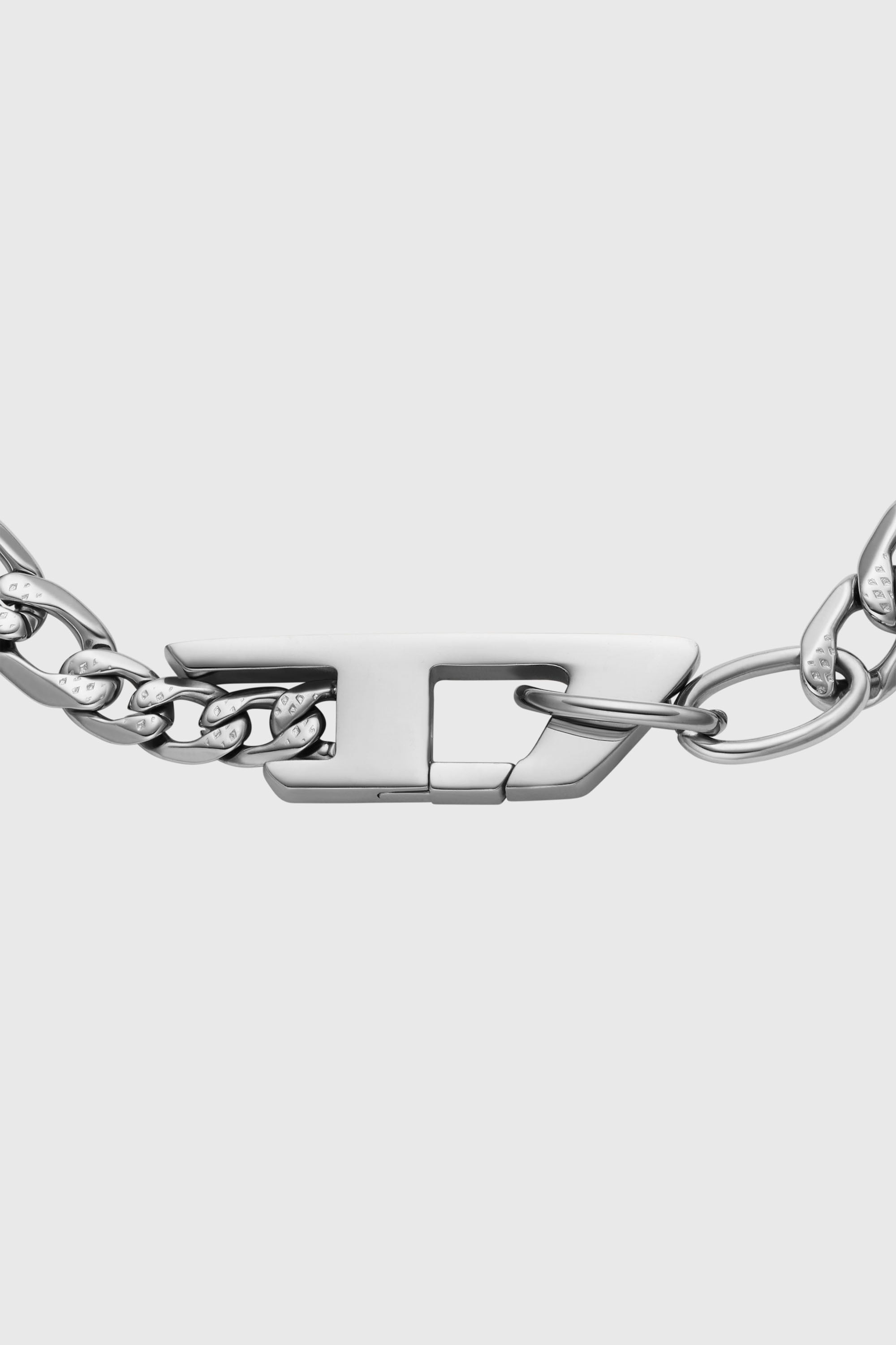 Diesel - DX1496, Bracelet cha&icirc;ne en acier inoxydable Mixte in Gris argent&eacute; - 2