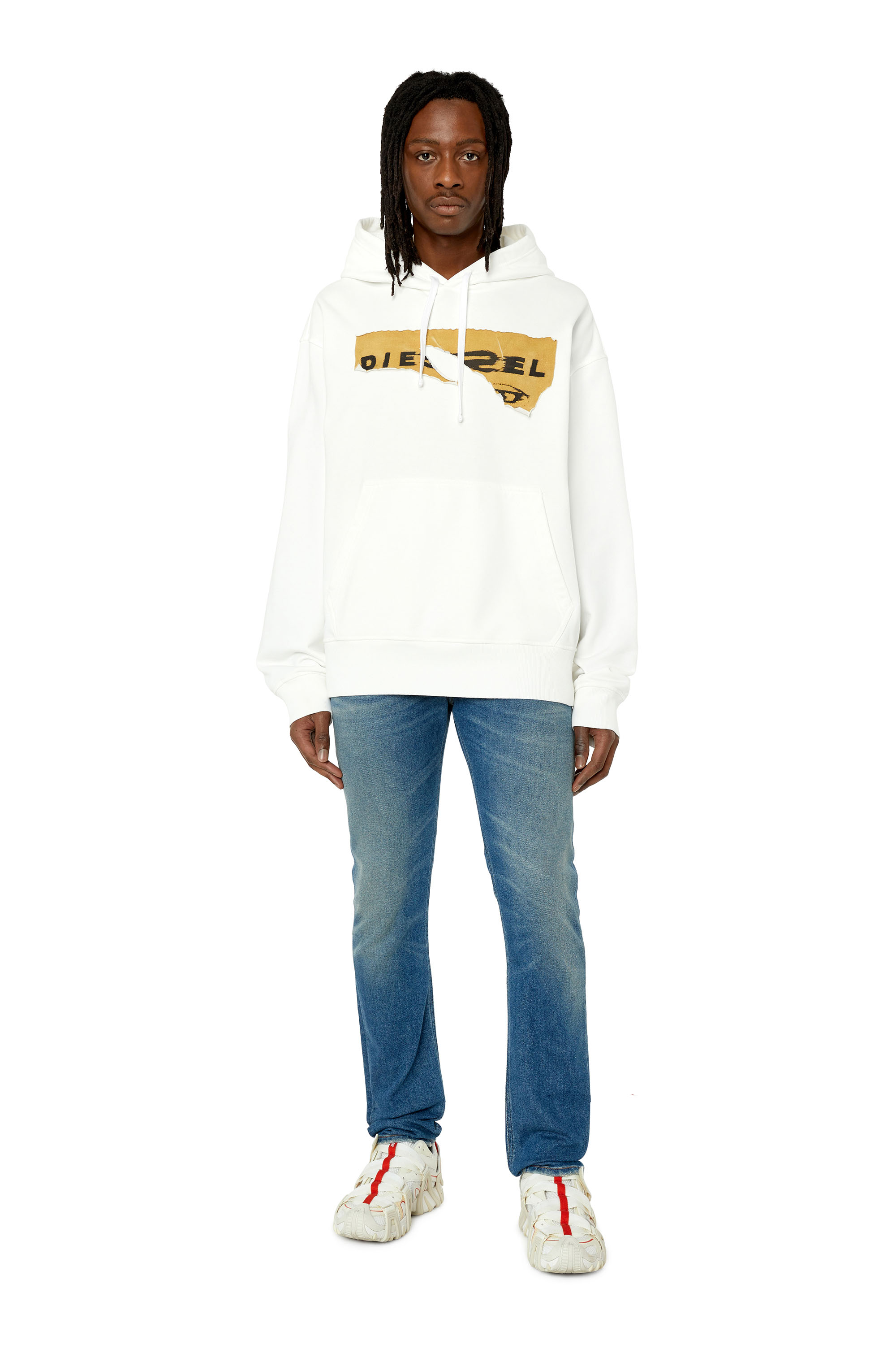 Diesel - Skinny Jeans 1979 Sleenker 09E88, Man's Skinny Jeans - 1979 Sleenker in Medium blue - 4