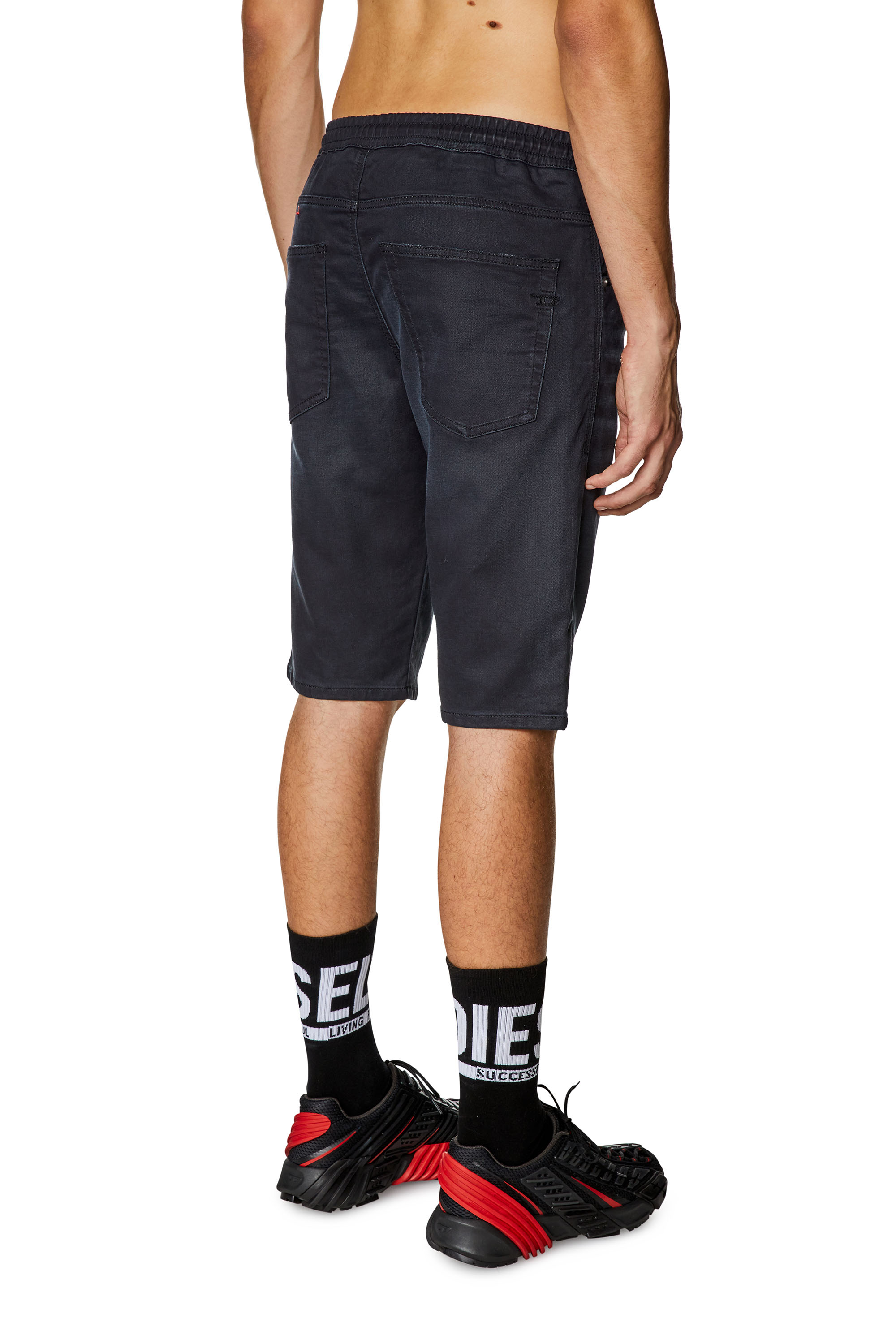 Men's Chino shorts in JoggJeans | Black | Diesel