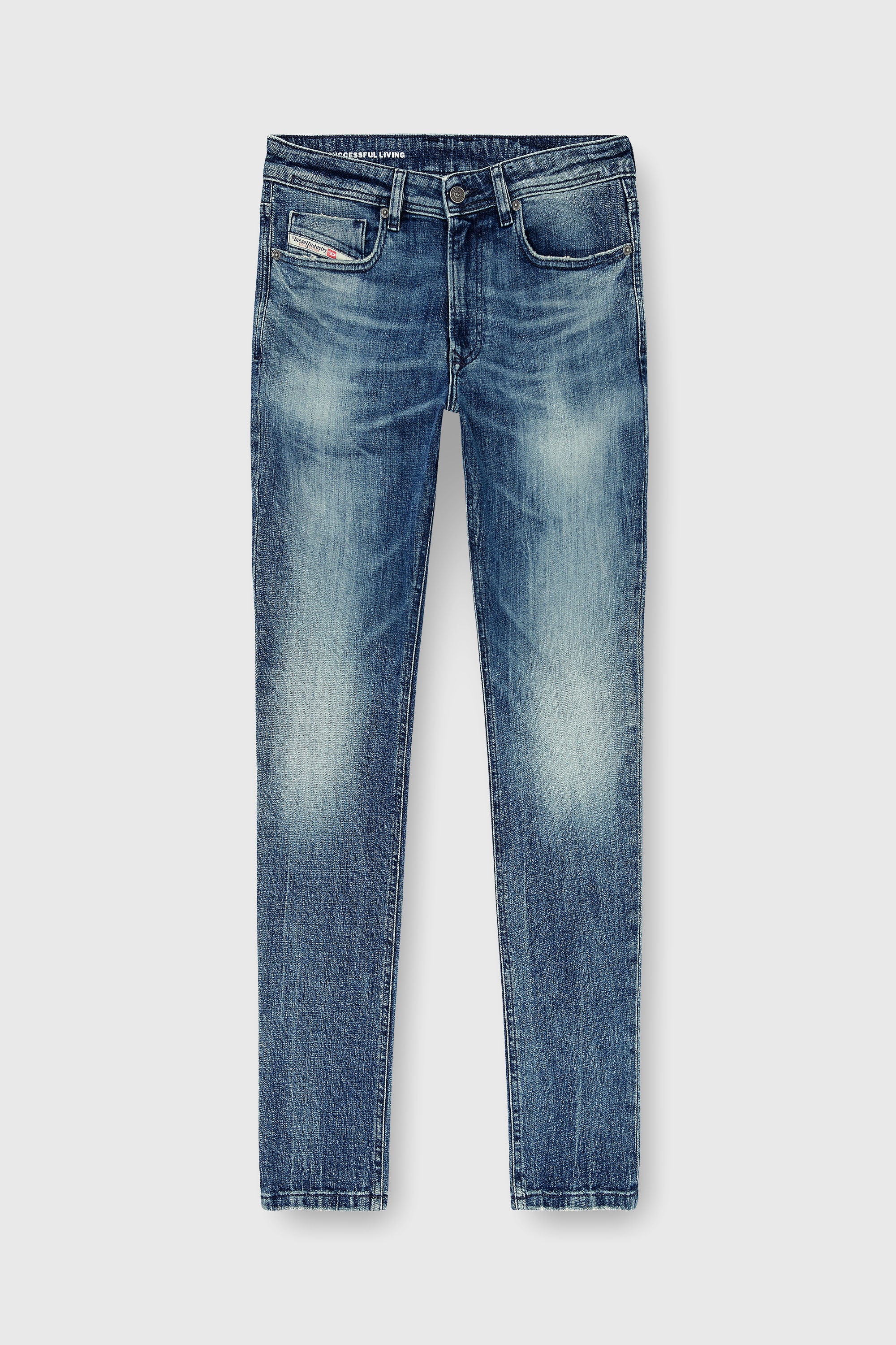 Diesel - Male's Skinny Jeans 1979 Sleenker 0KBBE, Medium Blue - 2