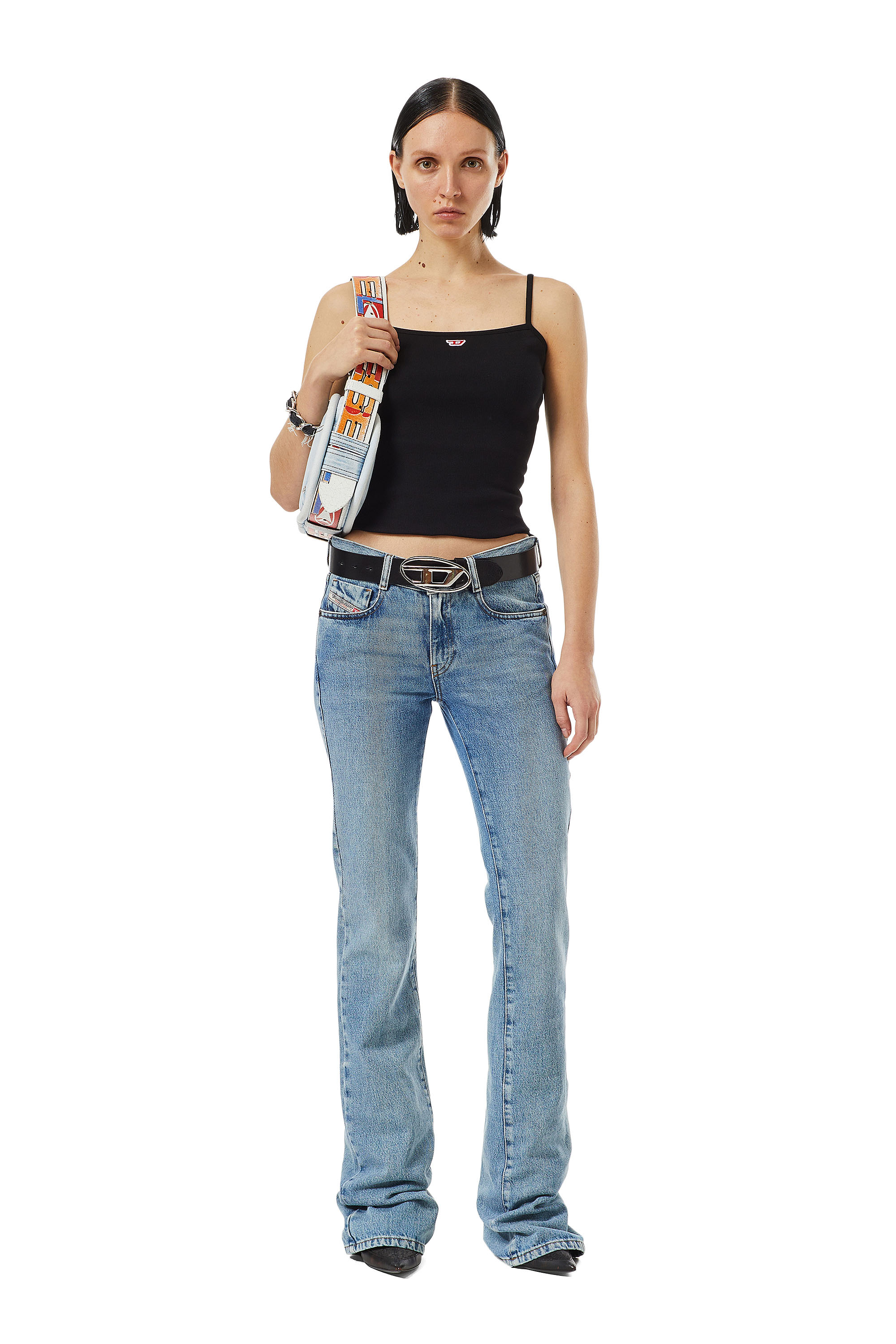 Diesel - Bootcut and Flare Jeans 1969 D-Ebbey 09C16, Bootcut and Flare Jeans - 1969 D-Ebbey Femme in Bleu - 3