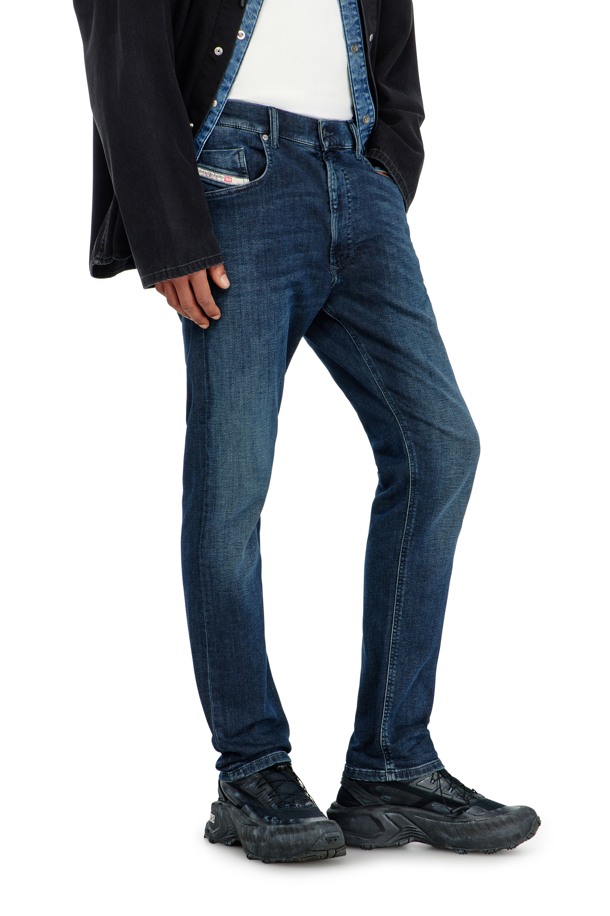 Diesel - Man's Regular 2032 D-Krooley-BW Joggjeans&reg; 09P94, Dark Blue - 4
