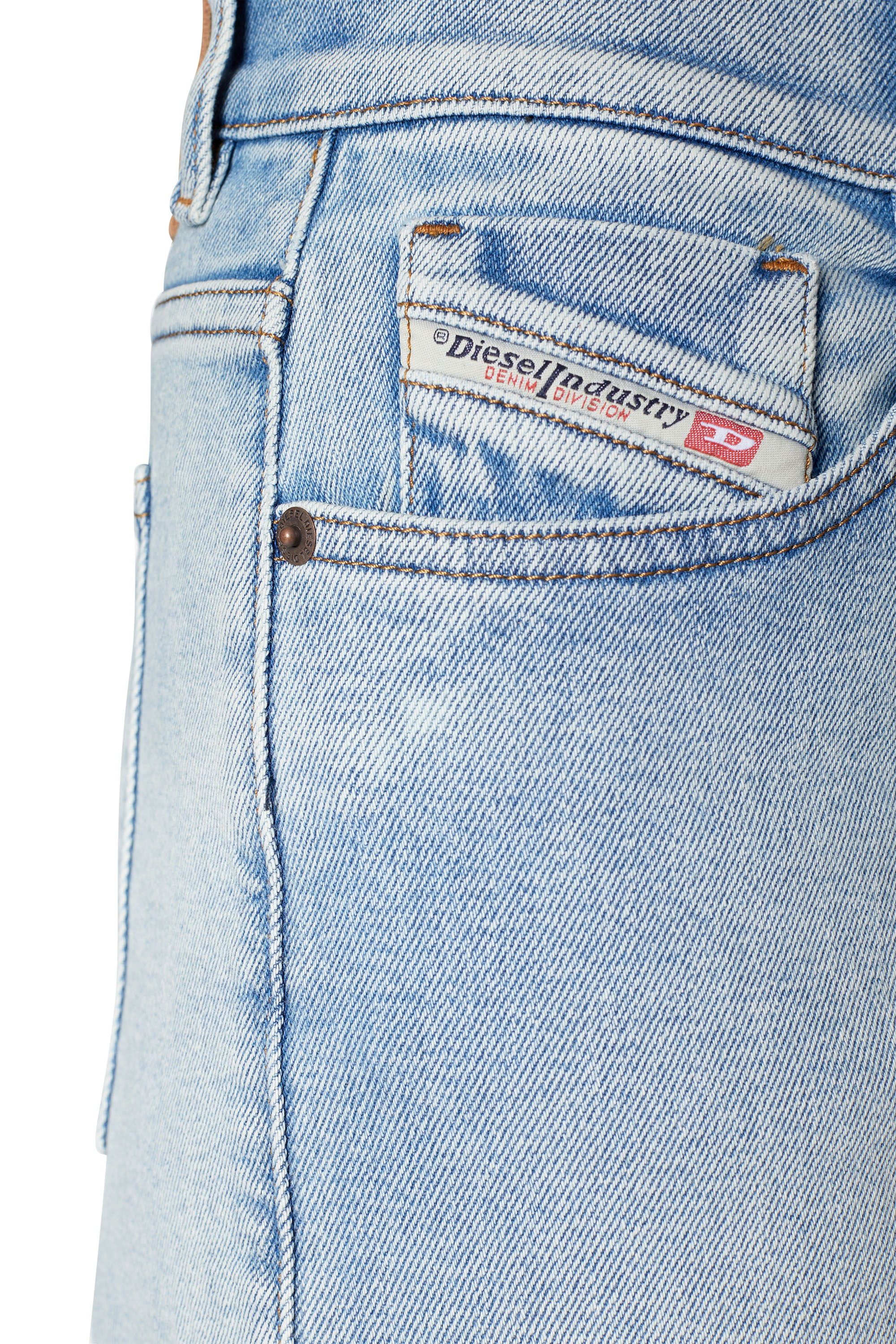 Diesel - Bootcut and Flare Jeans 1978 D-Akemi 09C08, Female's Bootcut and Flare Jeans - 1978 D-Akemi in Light Blue - 3