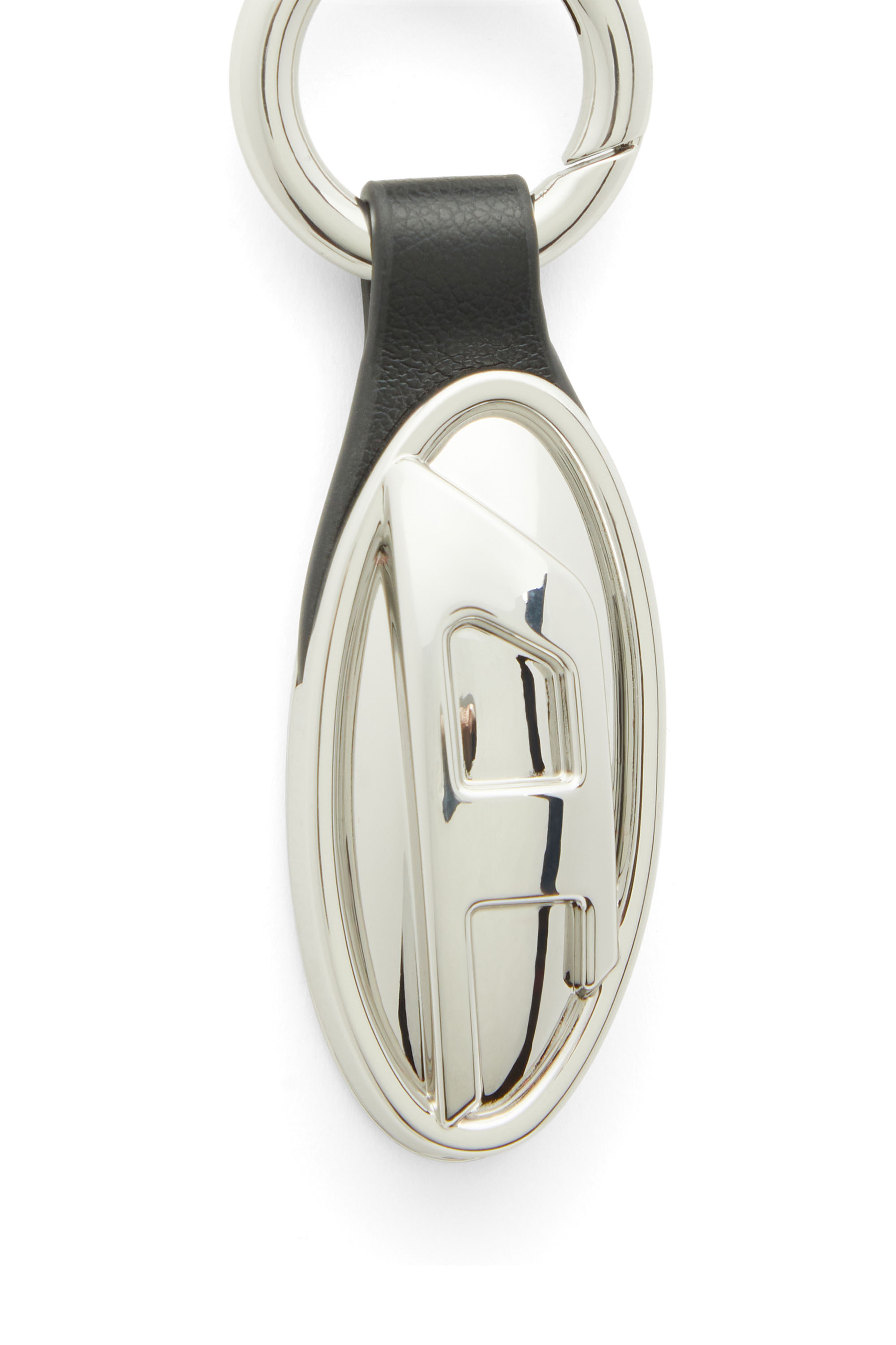 Diesel - GRAB-D 2.0 CHARM, Llavero met&aacute;lico con placa ovalada Mujer in ToBeDefined - 3