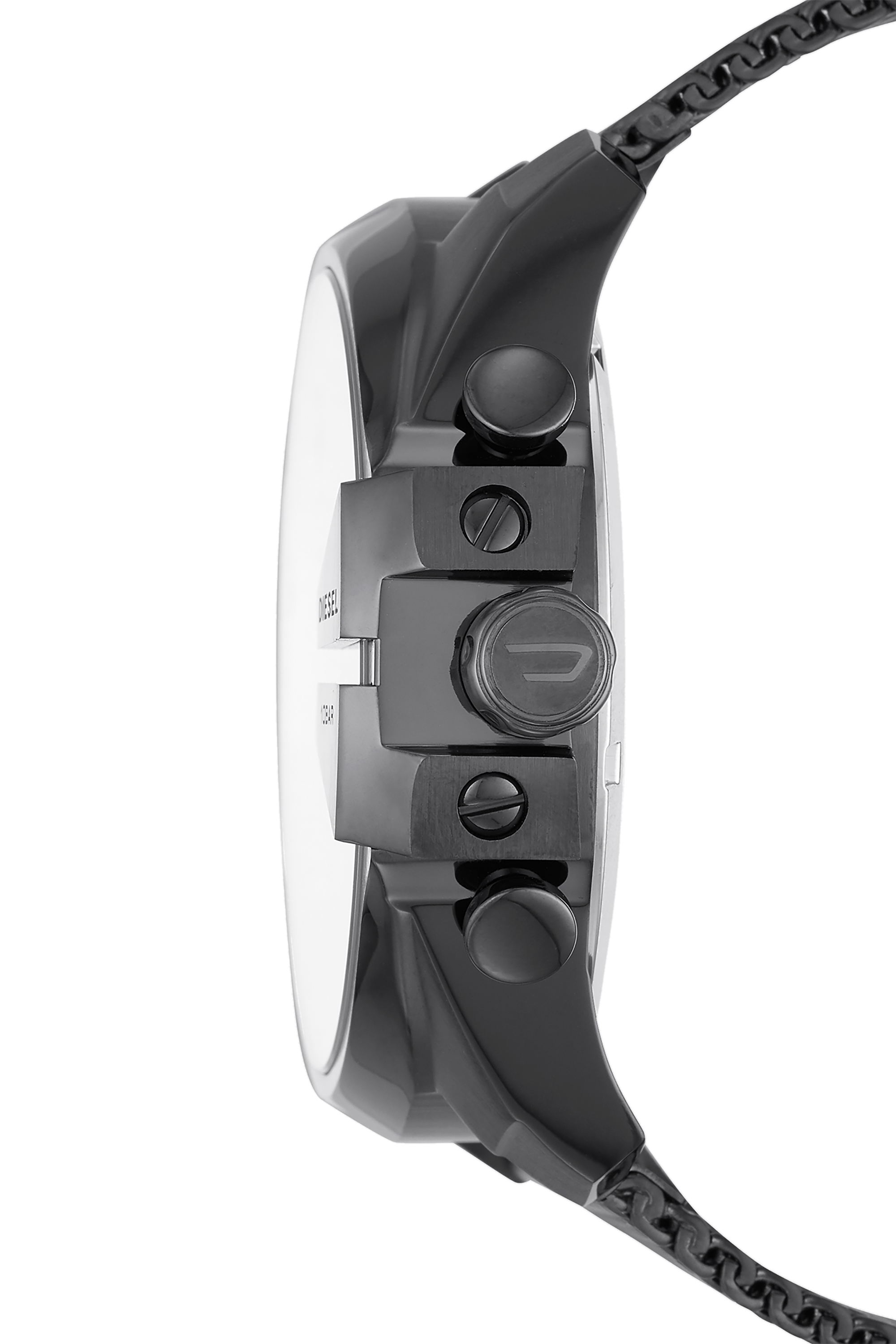 DZ4527 Man: Mega Chief Chronograph Gunmetal Stainless Watch | Diesel
