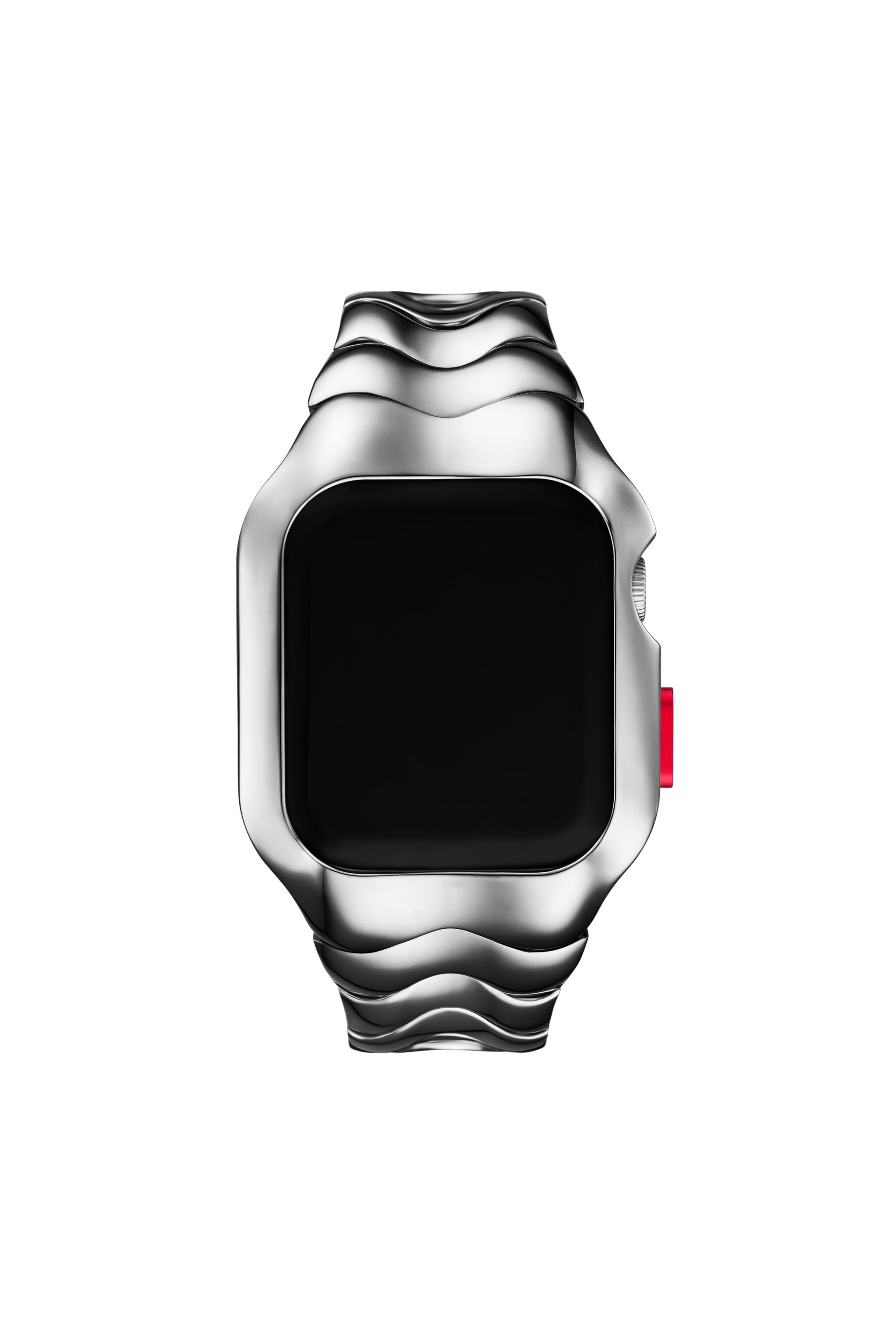 Diesel - DSS0024, Pieza &uacute;nica de acero inoxidable para Apple Watch&reg;, 45mm. Unisex in Plateado - 1