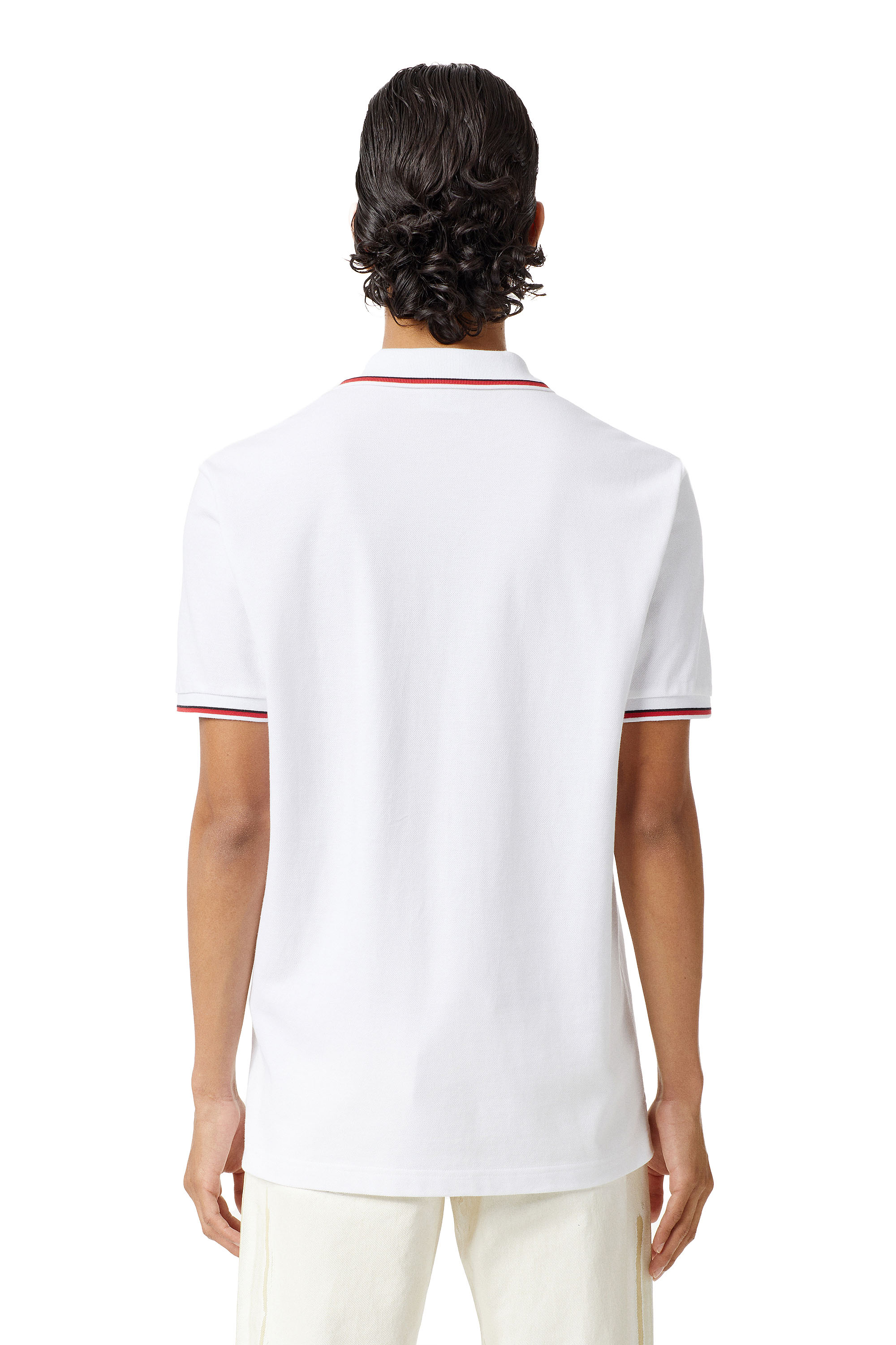 Tシャツ・カットソー DONDUP Woman Polo Shirt White DS022JF0349DXXX 000 Dondup White Polo T-Shirt