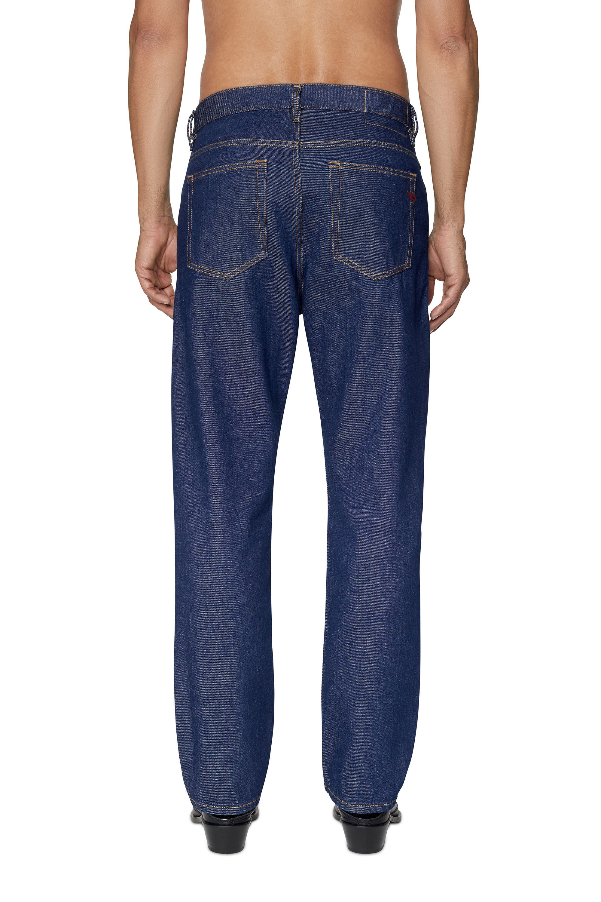 Diesel - Straight Jeans 2020 D-Viker Z9B85 Homme, Bleu Foncé - Image 5