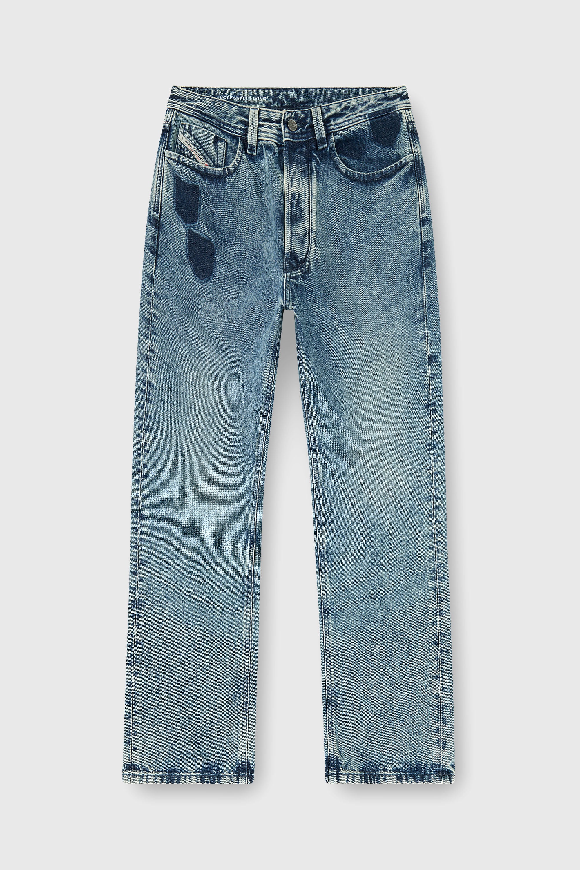 Diesel - Man's Regular Jeans 1985 Larkee 0IFBV, Medium blue - 1