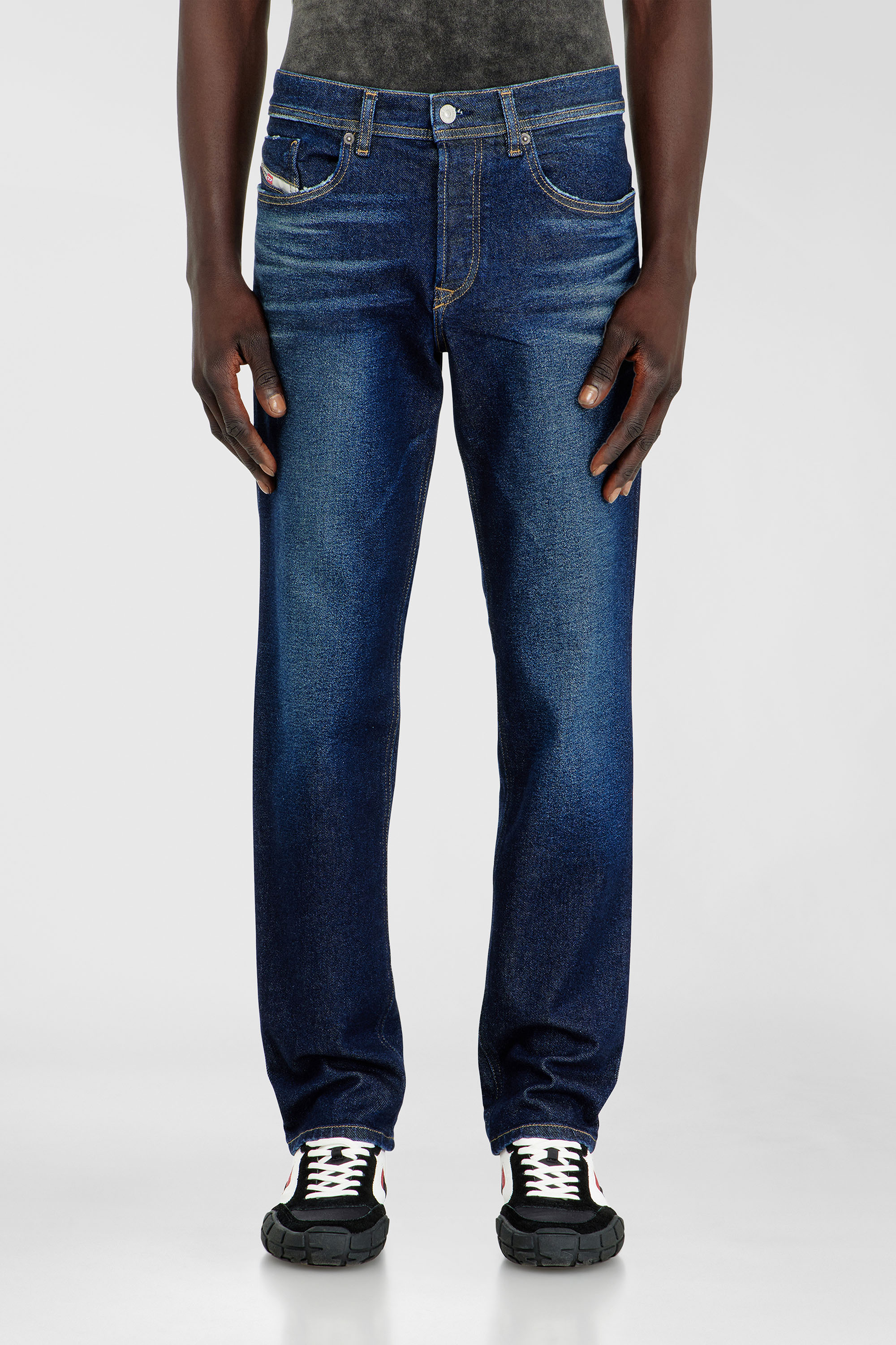 Diesel - Man's Regular Jeans 2023 D-Finitive 0KBBV, Dark Blue - 2
