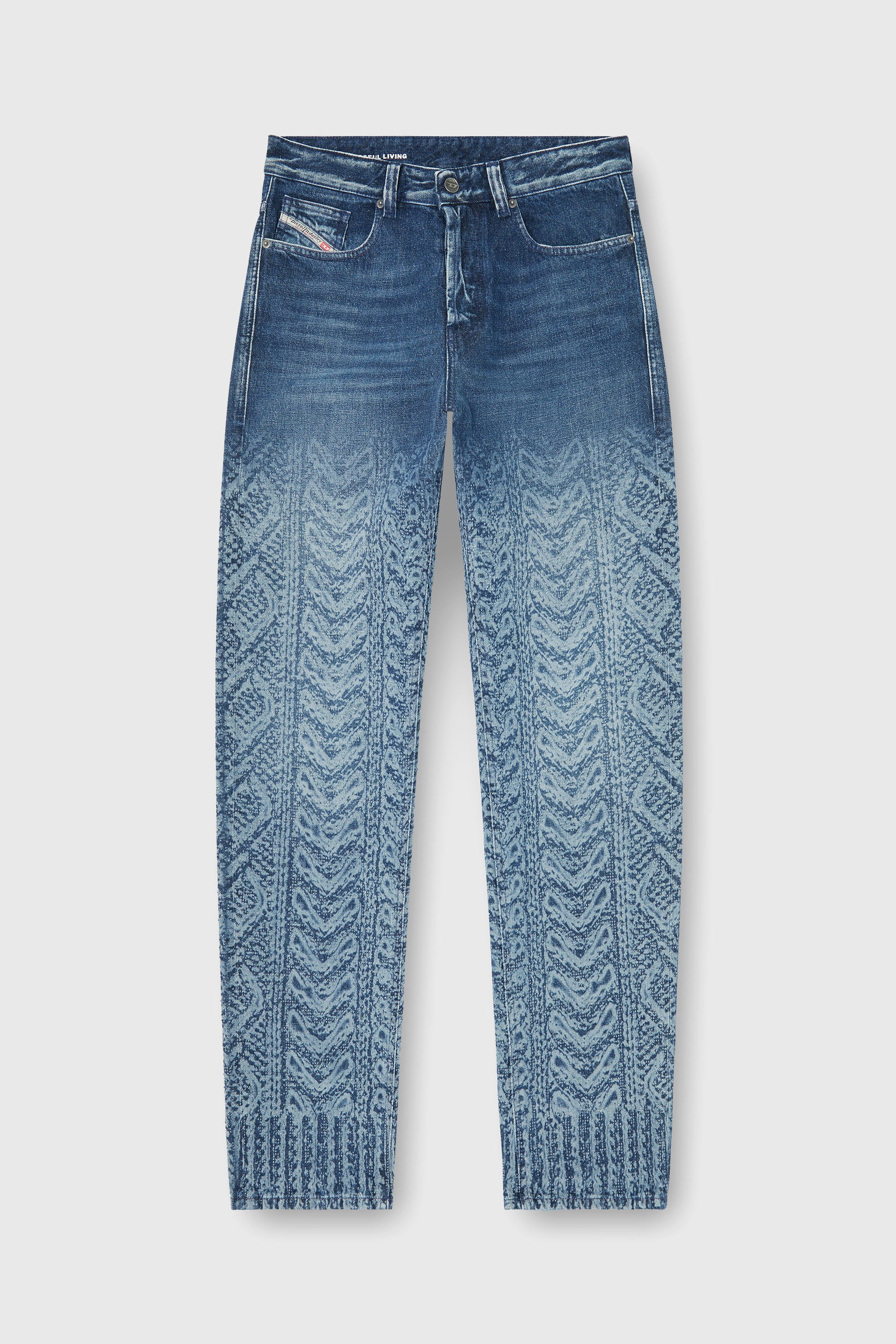 Diesel - Man's Regular Jeans 2024 D-Macs 007EV, Dark Blue - 1