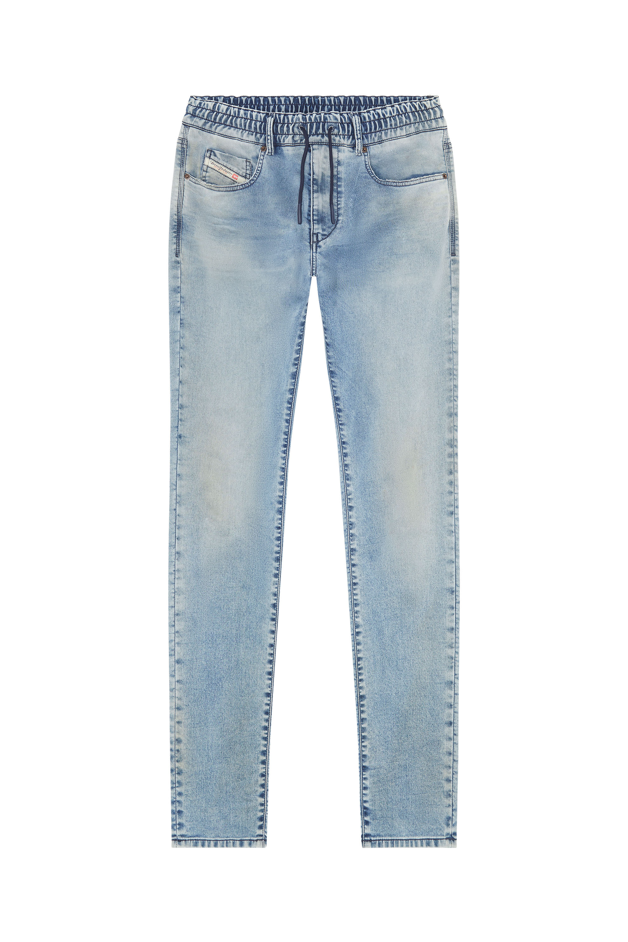 Diesel - Slim 2060 D-Strukt Joggjeans&reg; 068DU, Man's Slim 2060 D-Strukt Joggjeans&reg; in Light Blue - 5