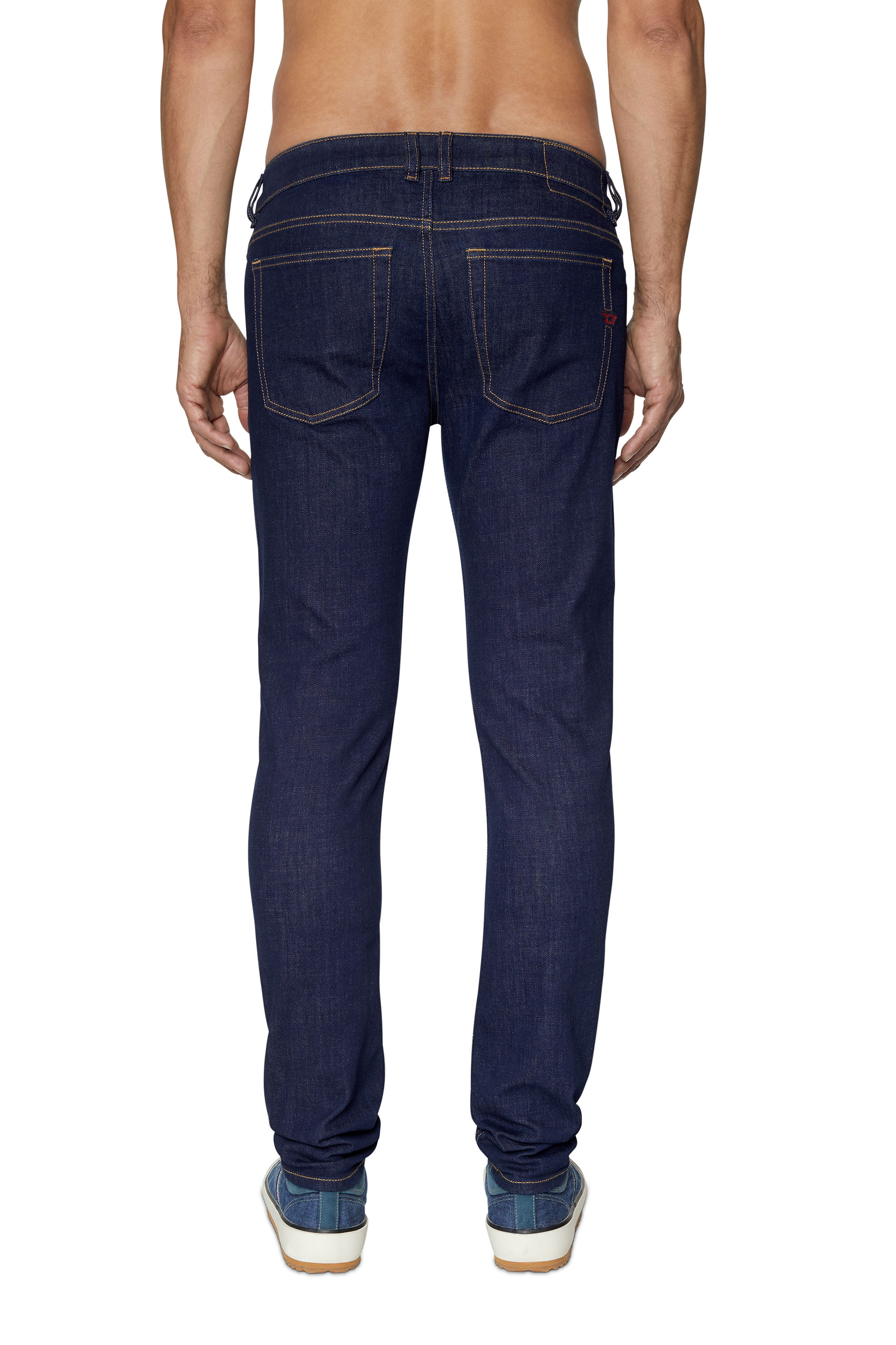 Diesel - Man's Skinny Jeans 1979 Sleenker Z9C17, Dark Blue - 2