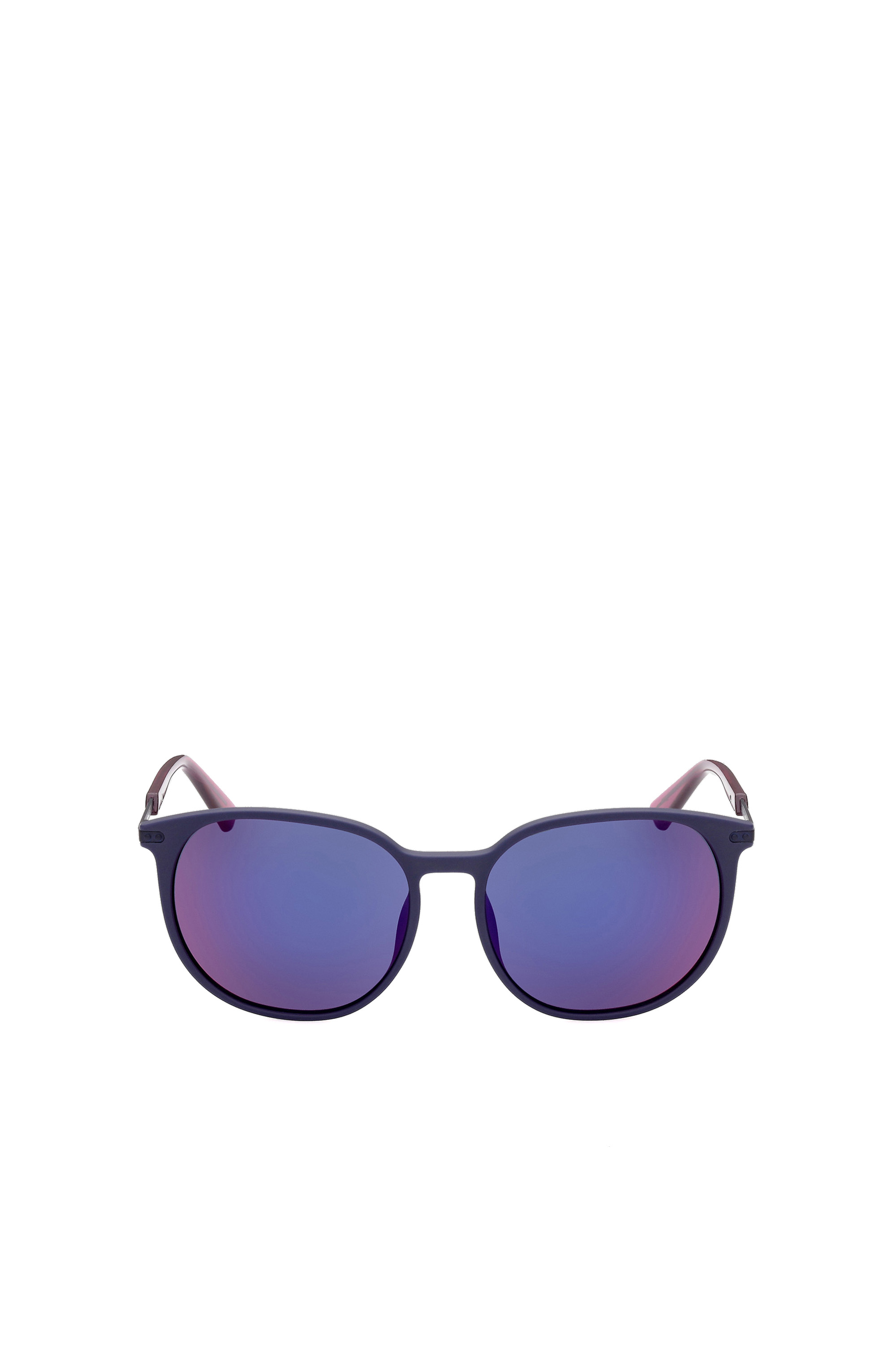 Diesel - DL0353, Gafas de sol redondas en una construcci&oacute;n combinada Mujer in Multicolor - 1