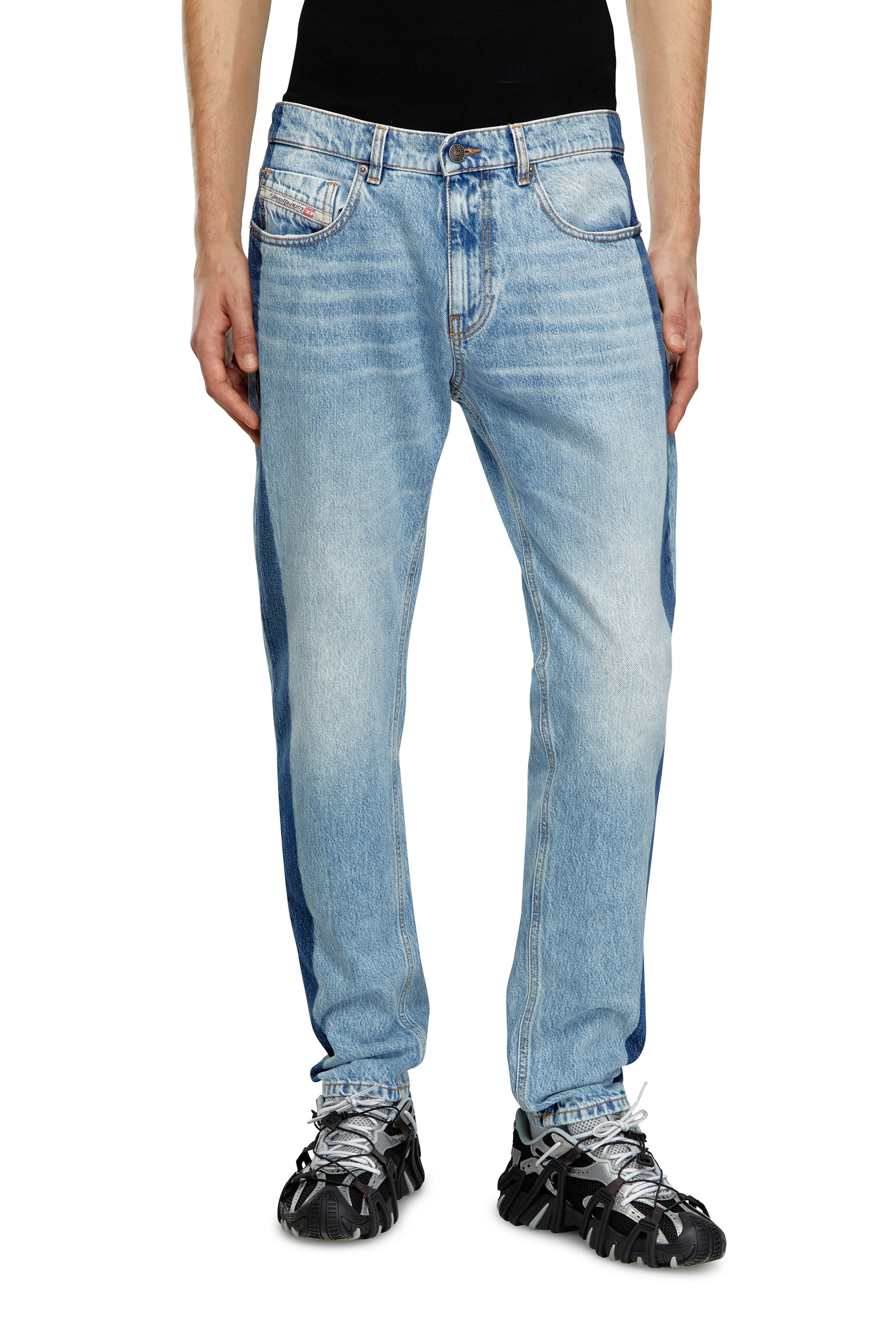 Diesel - Male's Slim Jeans 2019 D-Strukt 0GHAC, Light Blue - 1