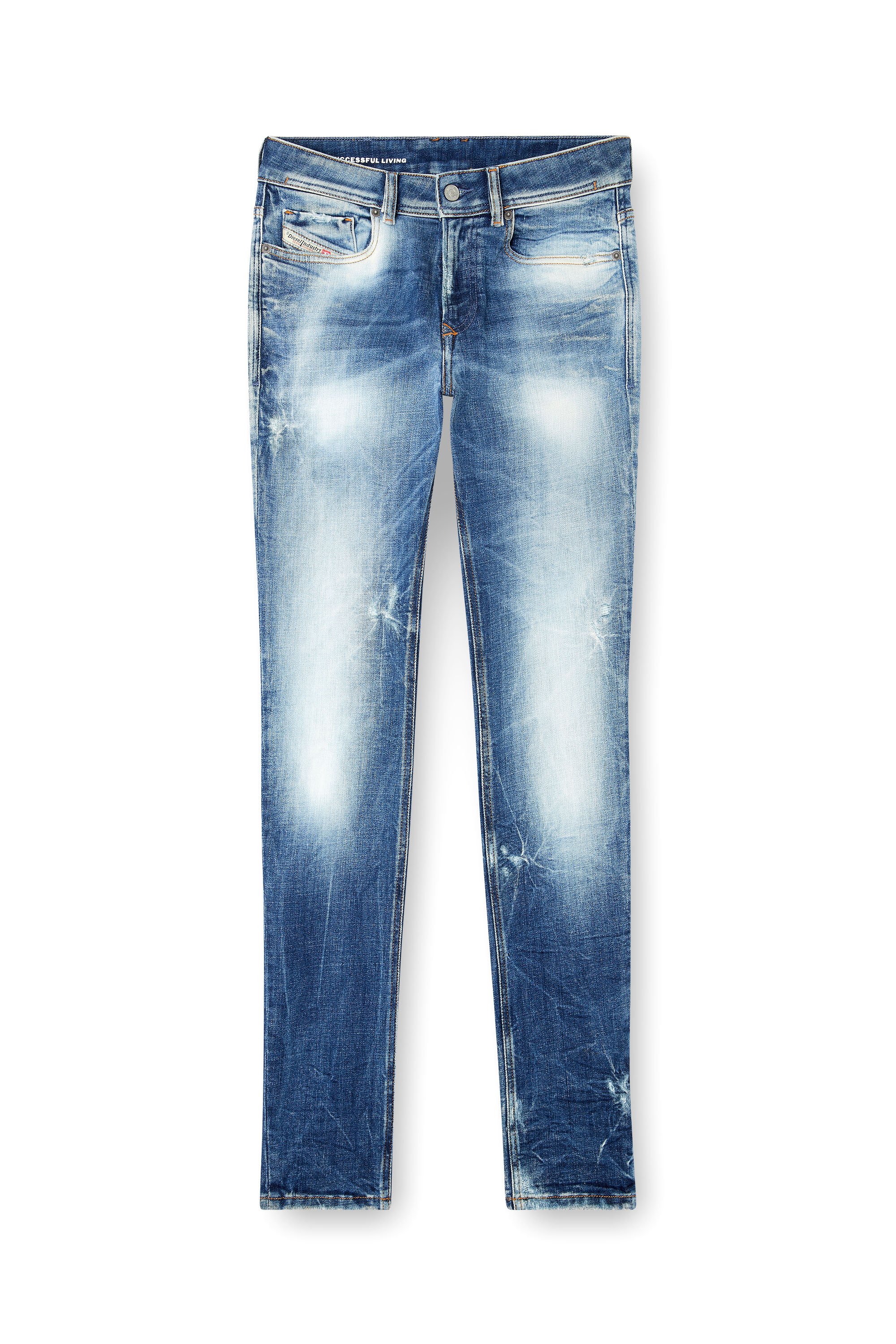 Skinny Jeans 1979 Sleenker 09M27, Bleu Foncé Diesel - Skinny Jeans 1979 Sleenker 09M27 Homme, Bleu Foncé - Image 2