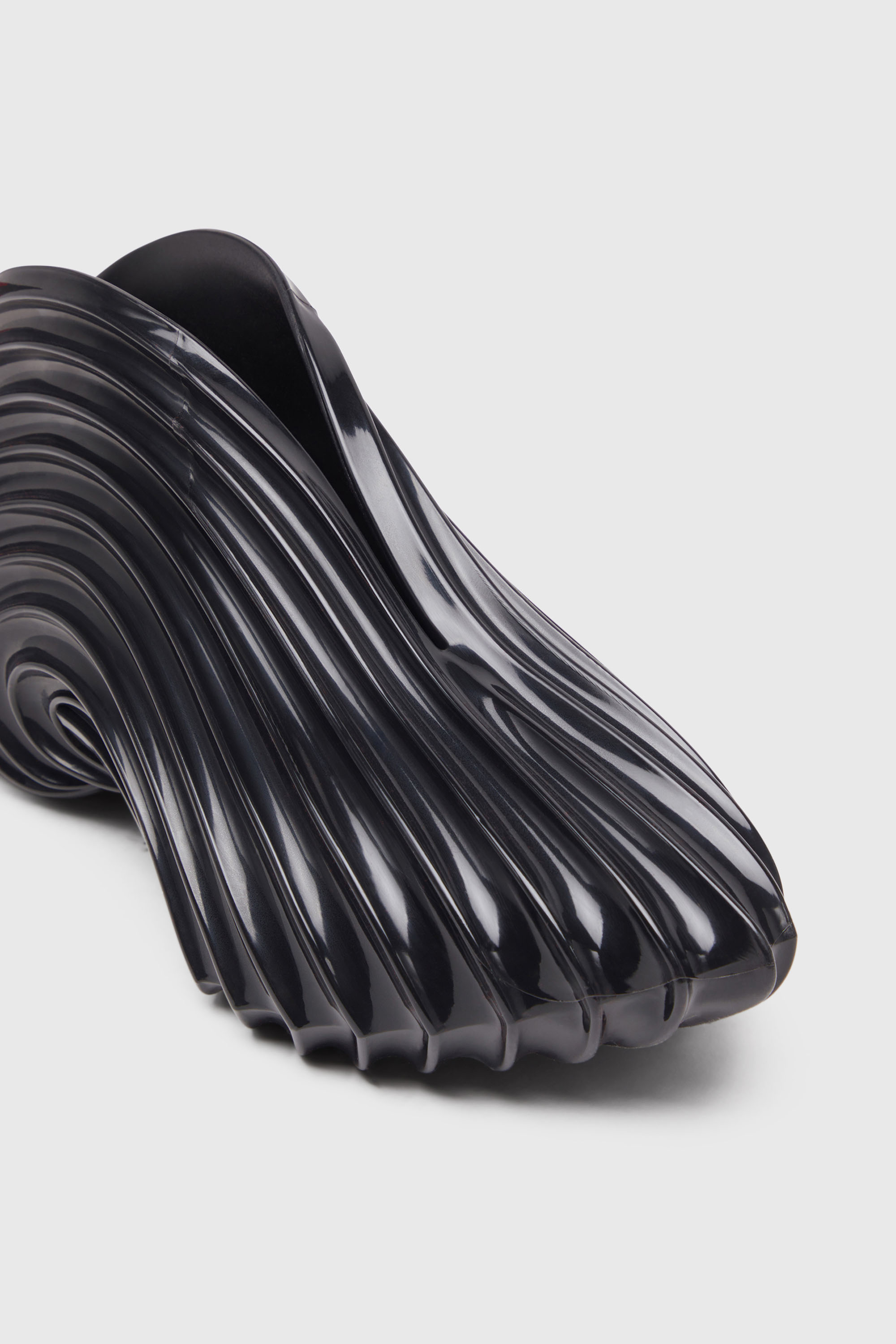 Diesel - MELISSA QUANTUM SNEAKERS X, Zapatilla sin cordones en Melflex&reg; Unisex in Negro - 6
