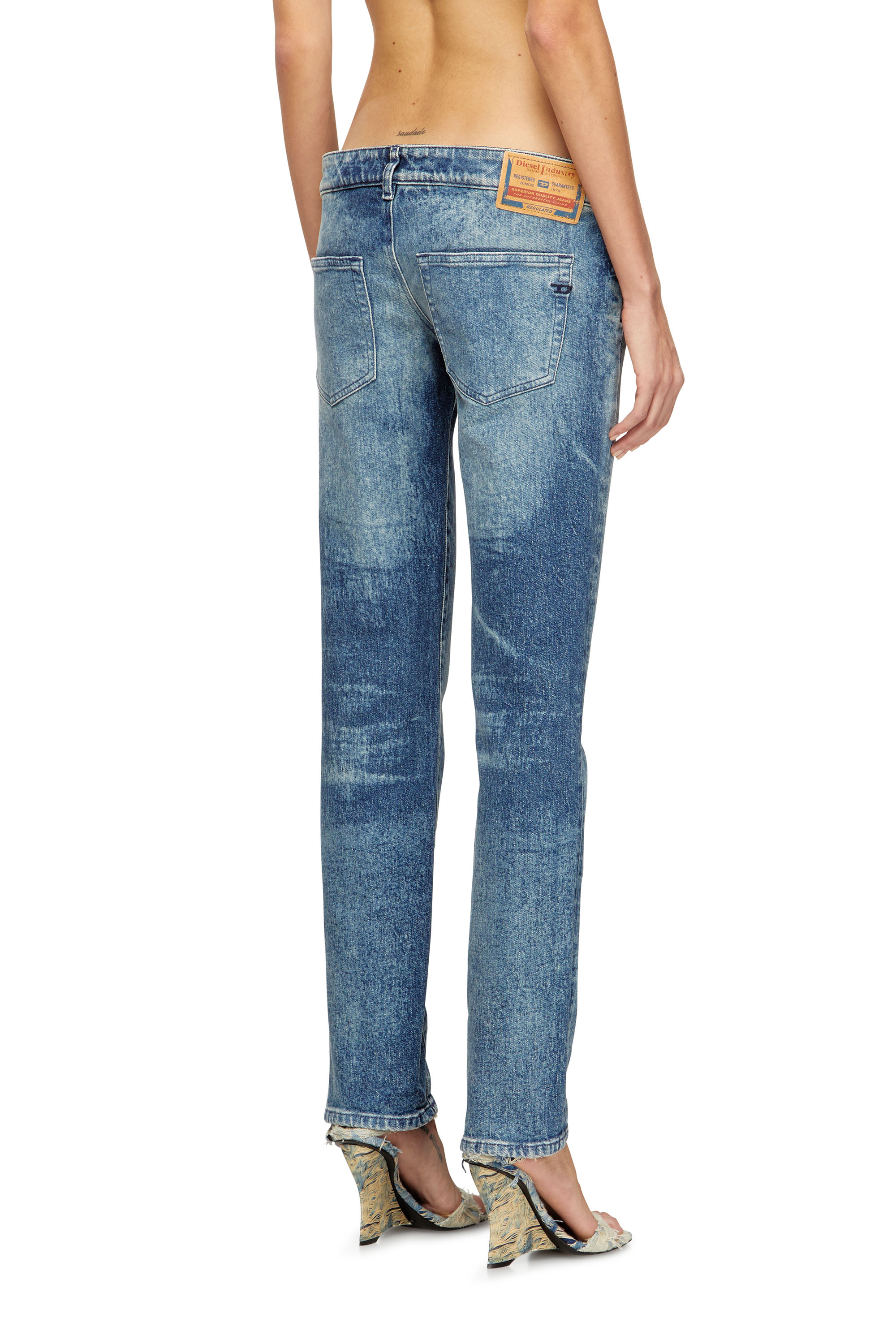 Diesel - Female's Regular Jeans D-Waisty 007DI, Medium Blue - 4