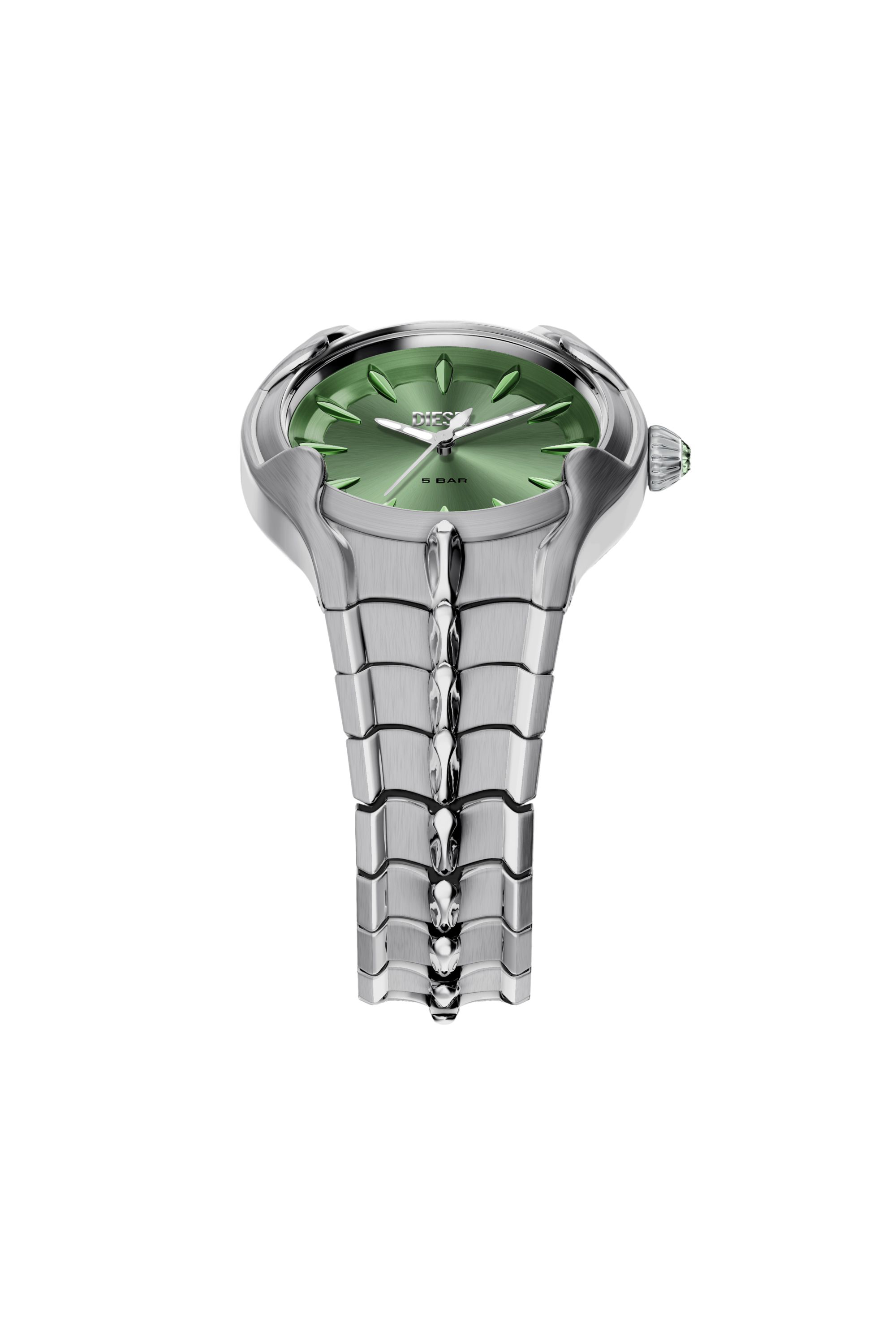 Diesel - DZ5632 WATCH, Man's Vert stainless steel watch in Silver - 6