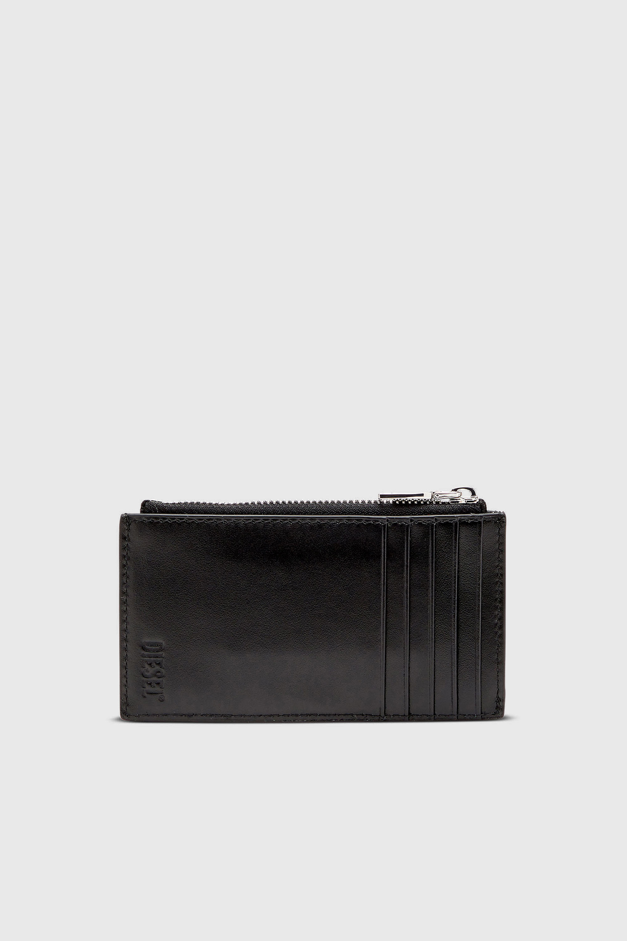 Diesel - PLAY CARD HOLDER III, Tarjetero con acabado brillante Mujer in Negro - 2
