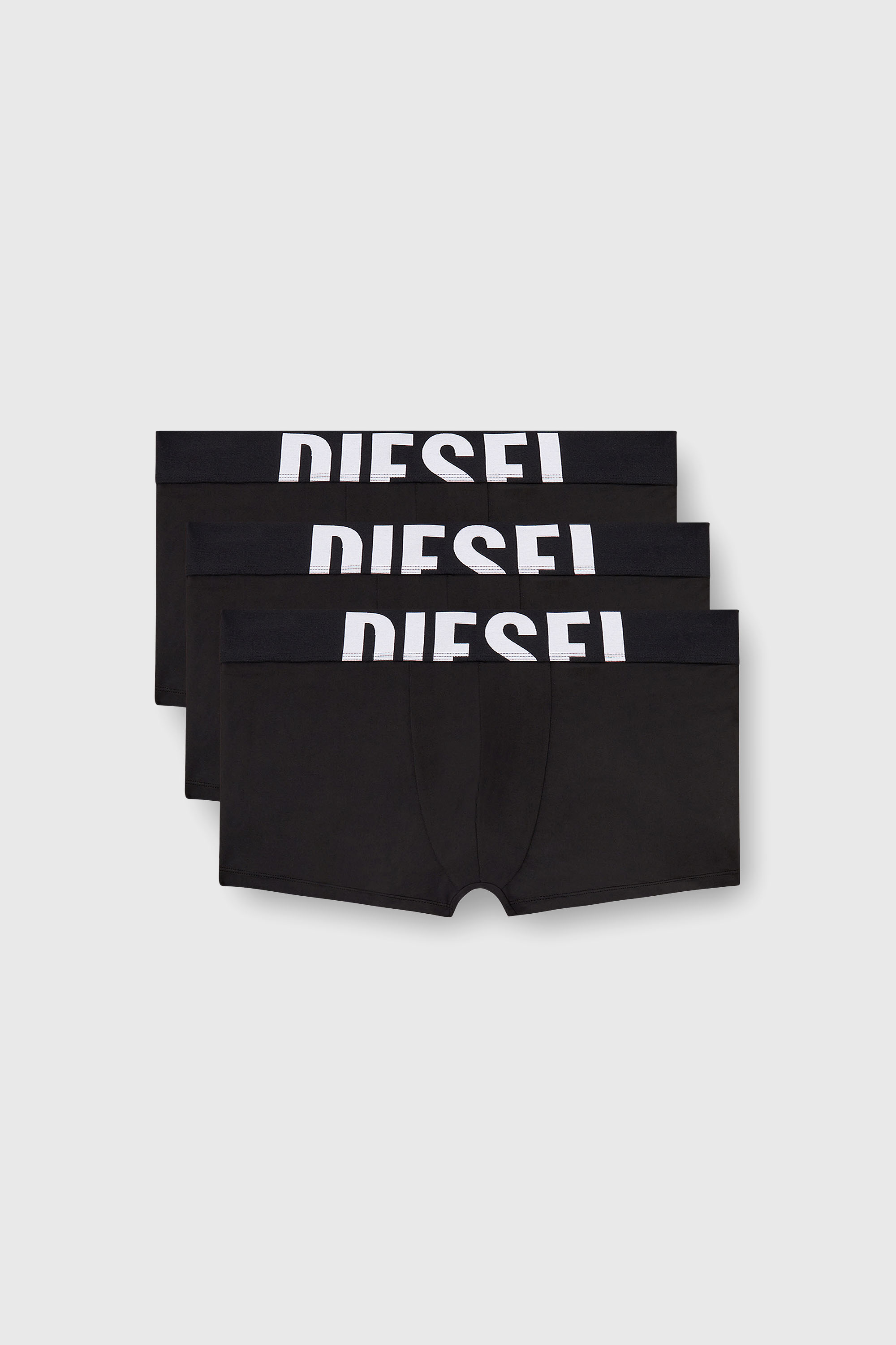Diesel - DAMIEN-D-POP-3PACK-55, Man's Three-pack boxer briefs in microfibre in Black - 4