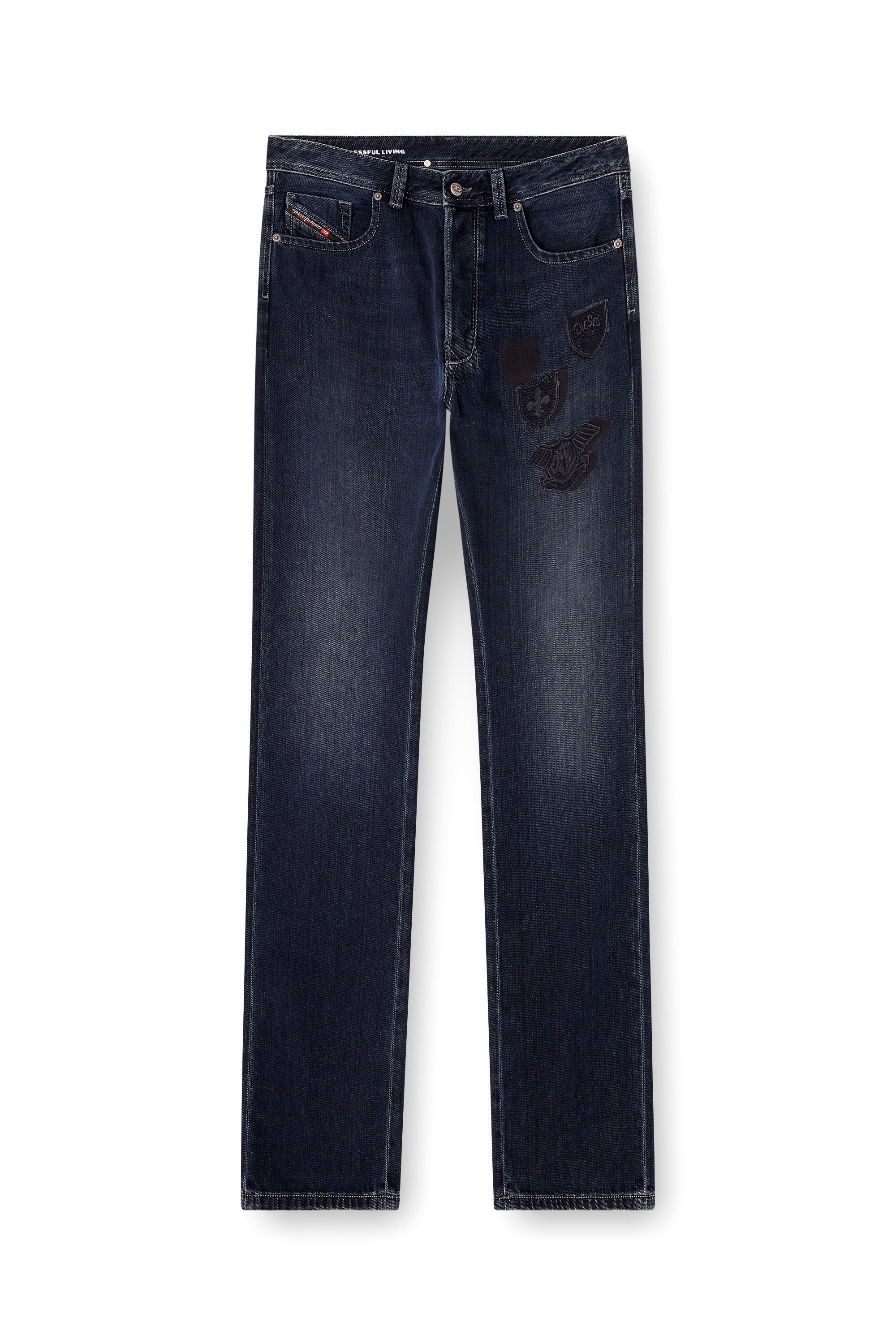 Diesel - Male's Regular Jeans 1985 Larkee 09Q19, Dark Blue - 3