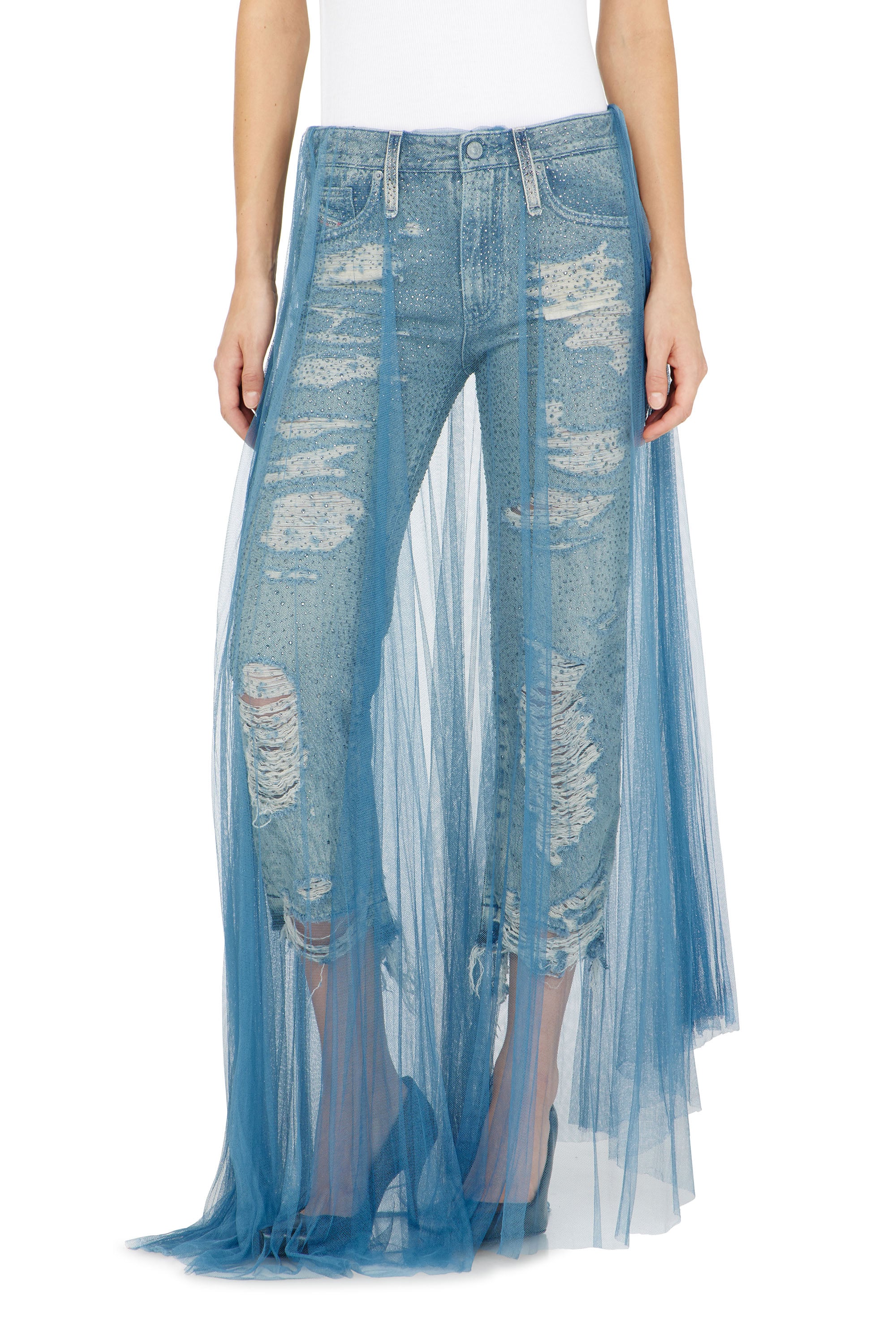 Diesel - Female's Regular Jeans D-Aisi 0DBER, Medium Blue - 4