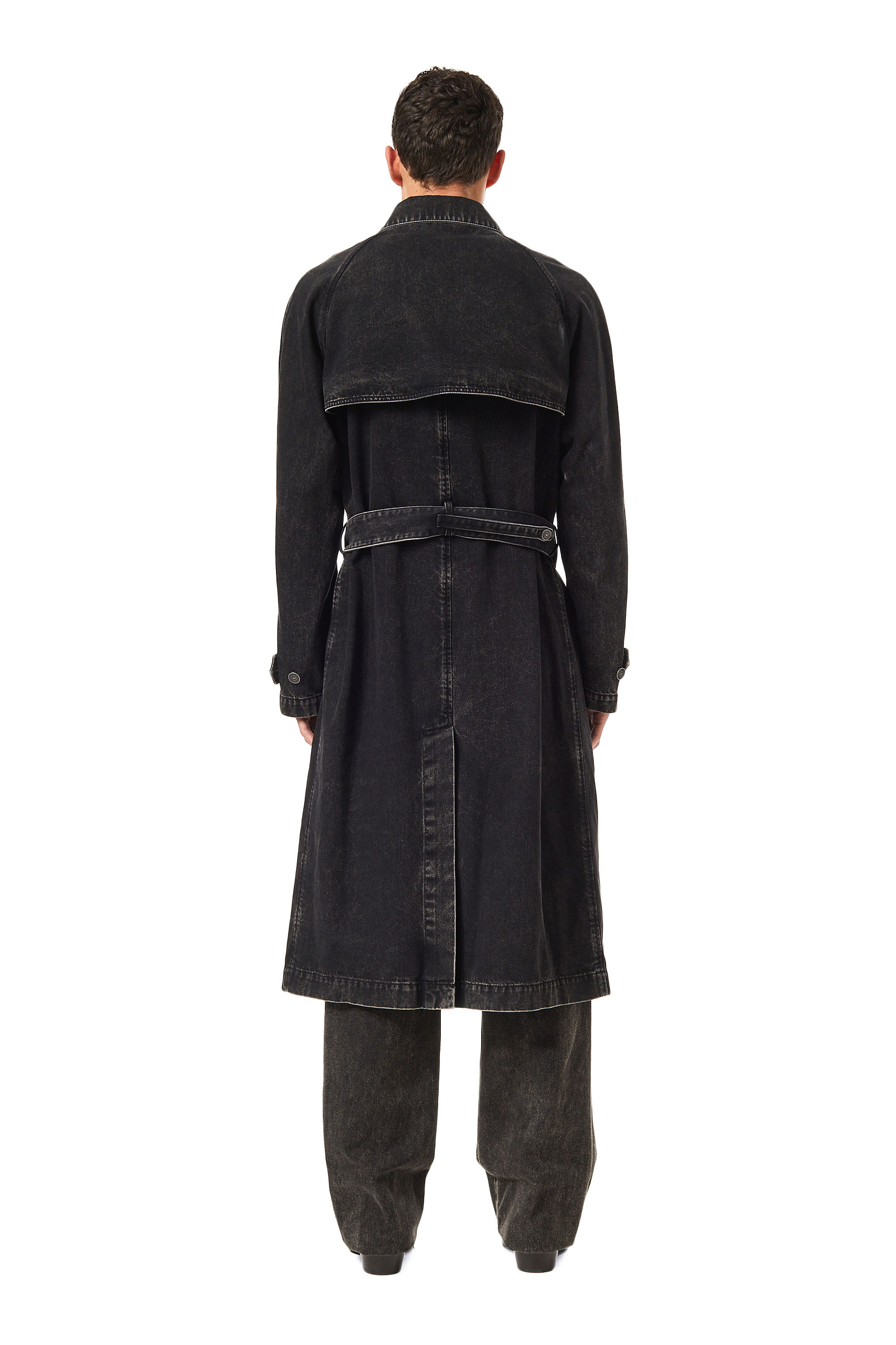 D-DELIRIOUS DOUBLE BREASTED TRENCH COAT, 