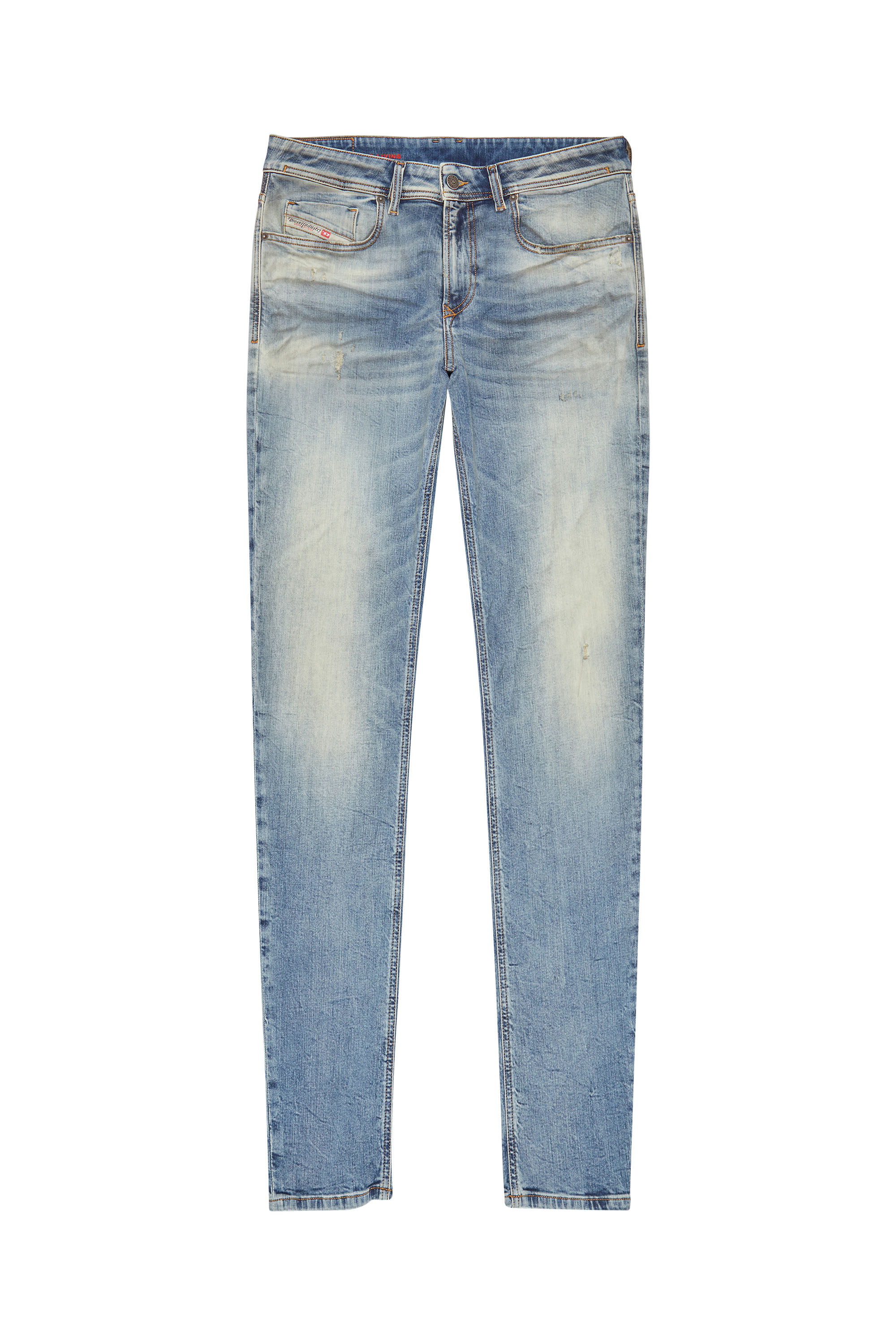 Diesel - Skinny Jeans 1979 Sleenker 068BI, Man's Skinny Jeans - 1979 Sleenker in Medium blue - 6
