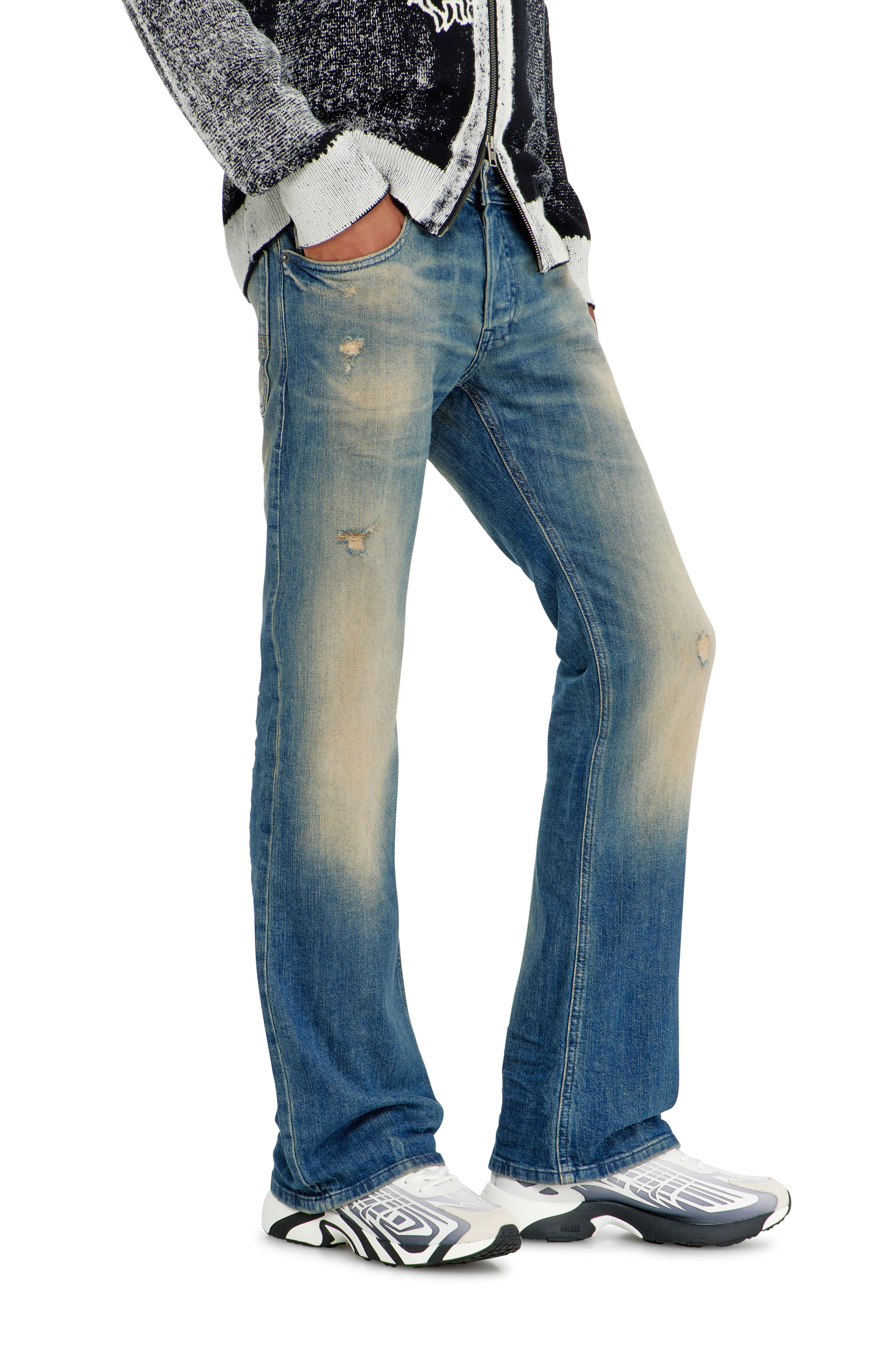 Men's Bootcut Jeans | Medium blue | Diesel 2007 Zatiny