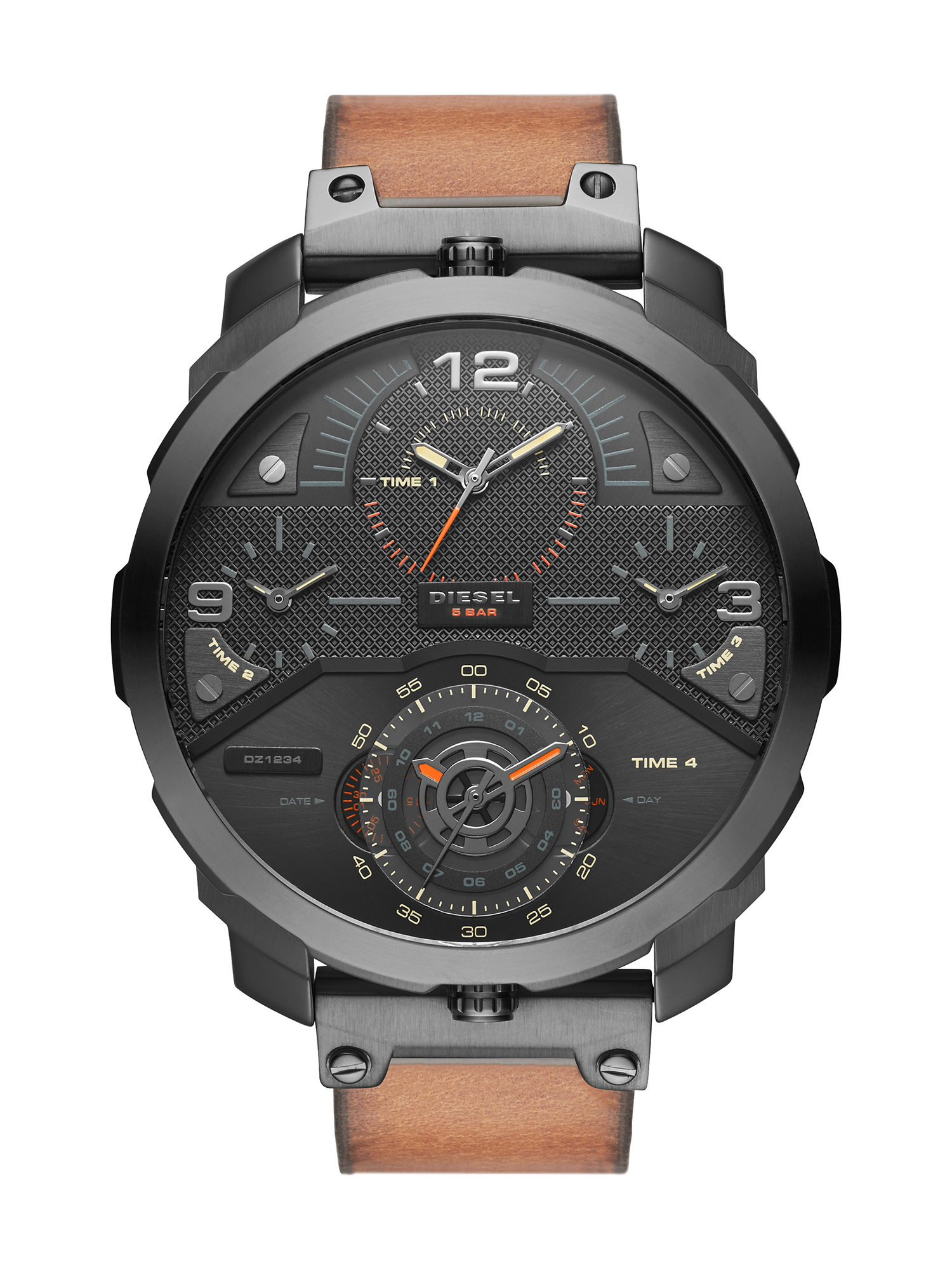 Diesel - DZ7359, Man's Quartz analog watch in Light Brown - 1