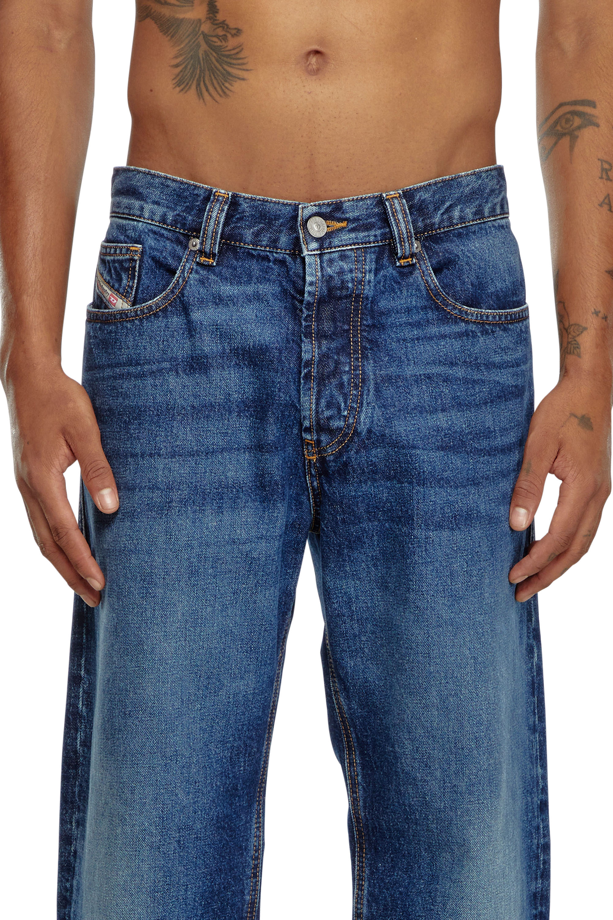 YA−MAN STA-209L BLUE Men's Regular Skater Jeans | Dark blue | Diesel 2010 D-Macs