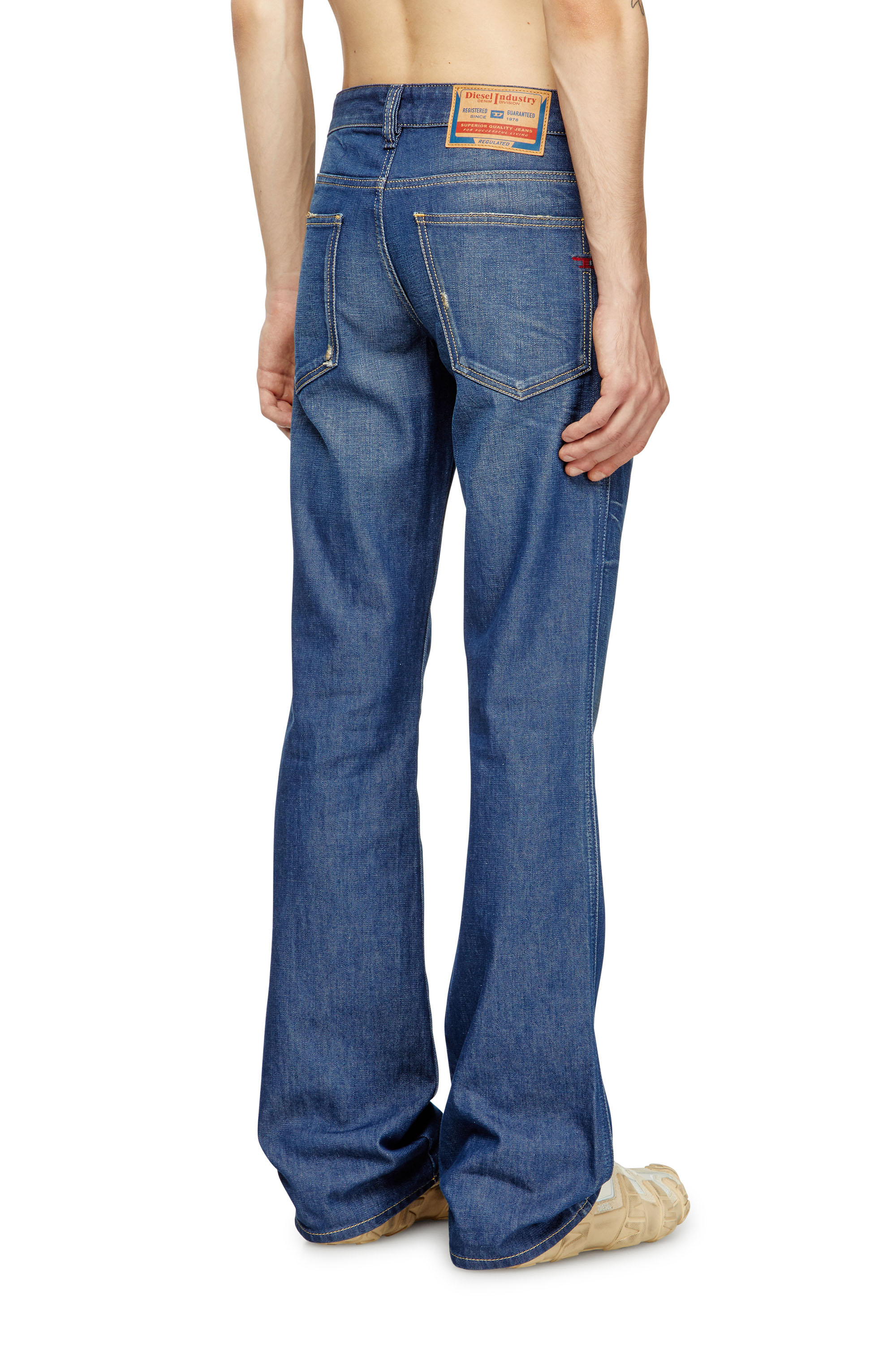 Diesel - Male's Bootcut Jeans 1998 D-Buck 09M60, Dark Blue - 4