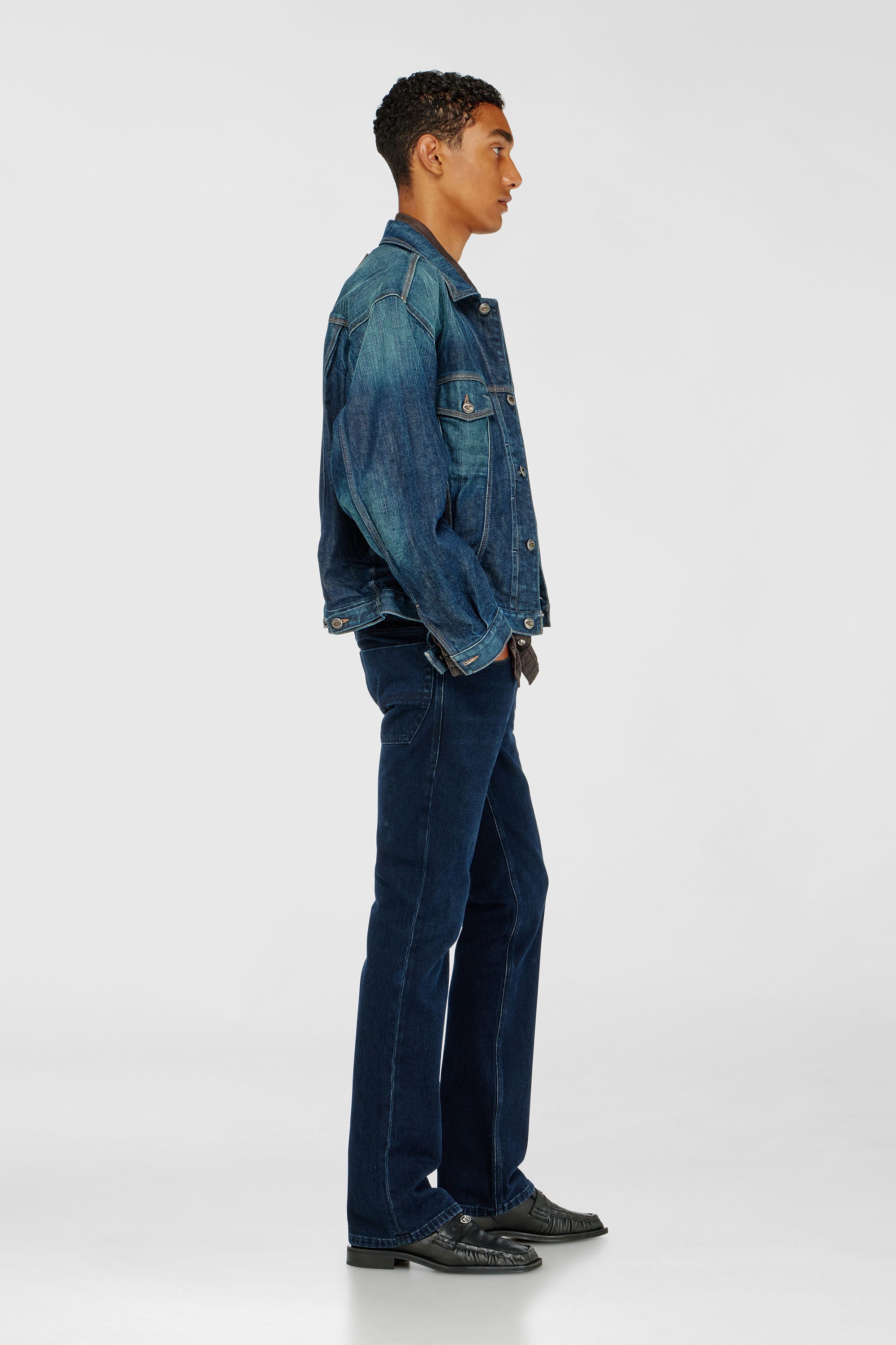 Diesel - Male's Bootcut Jeans 2007 Zatiny 0KBBJ, Dark Blue - 2