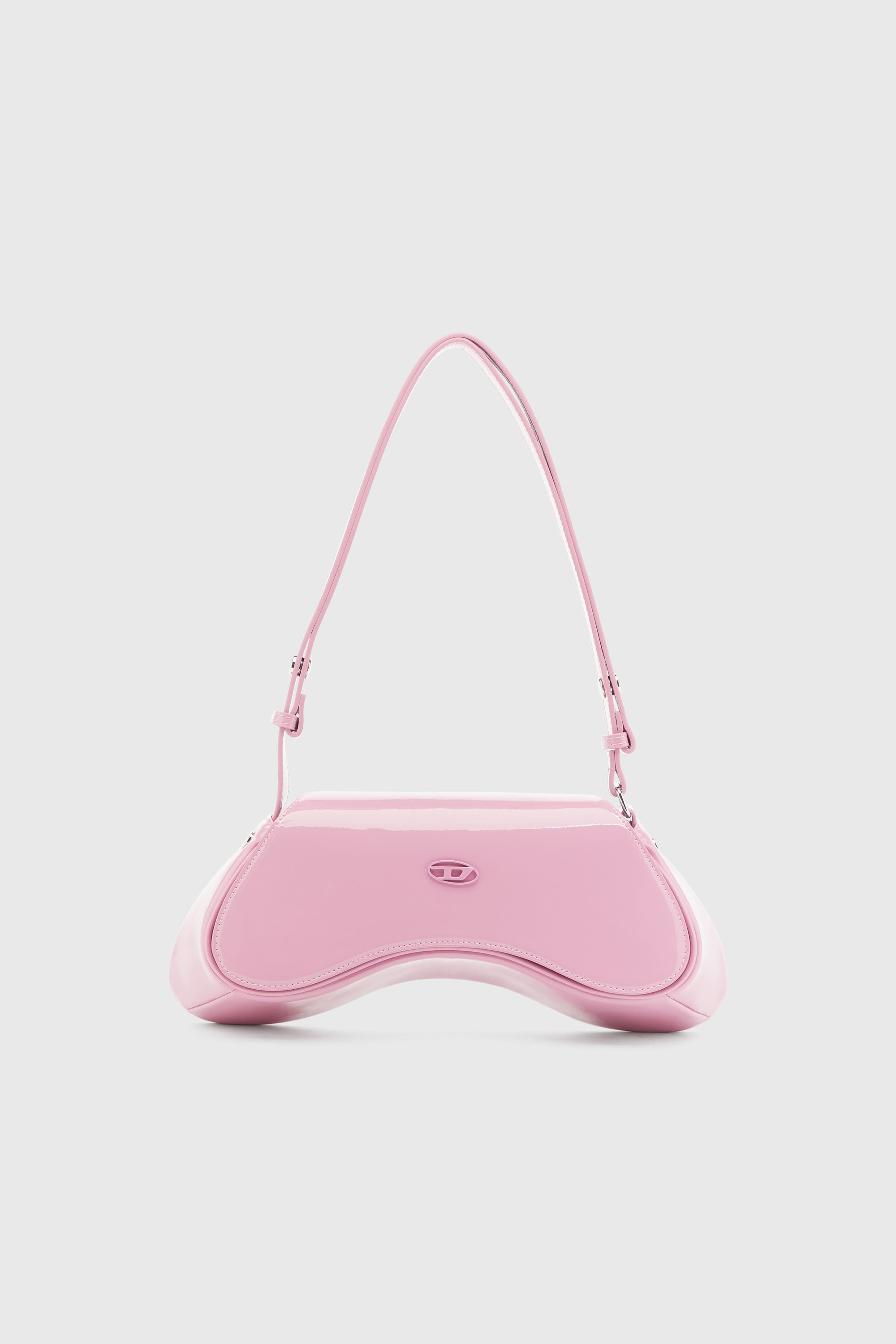 Diesel - PLAY CROSSBODY, Play-Bandolera brillante Mujer in Rosa - 1