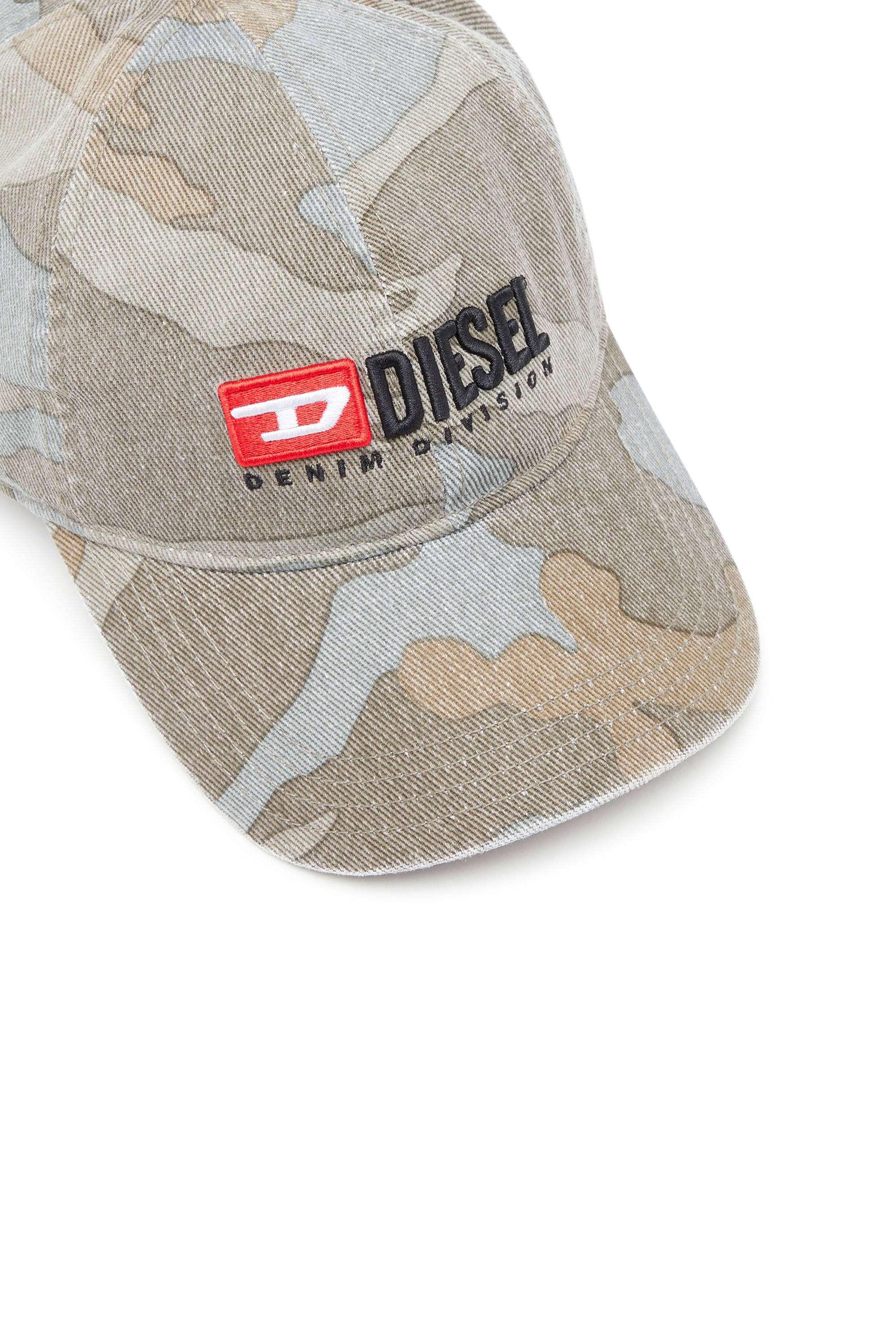 Men's Baseball cap with camo print | Multicolor | Diesel