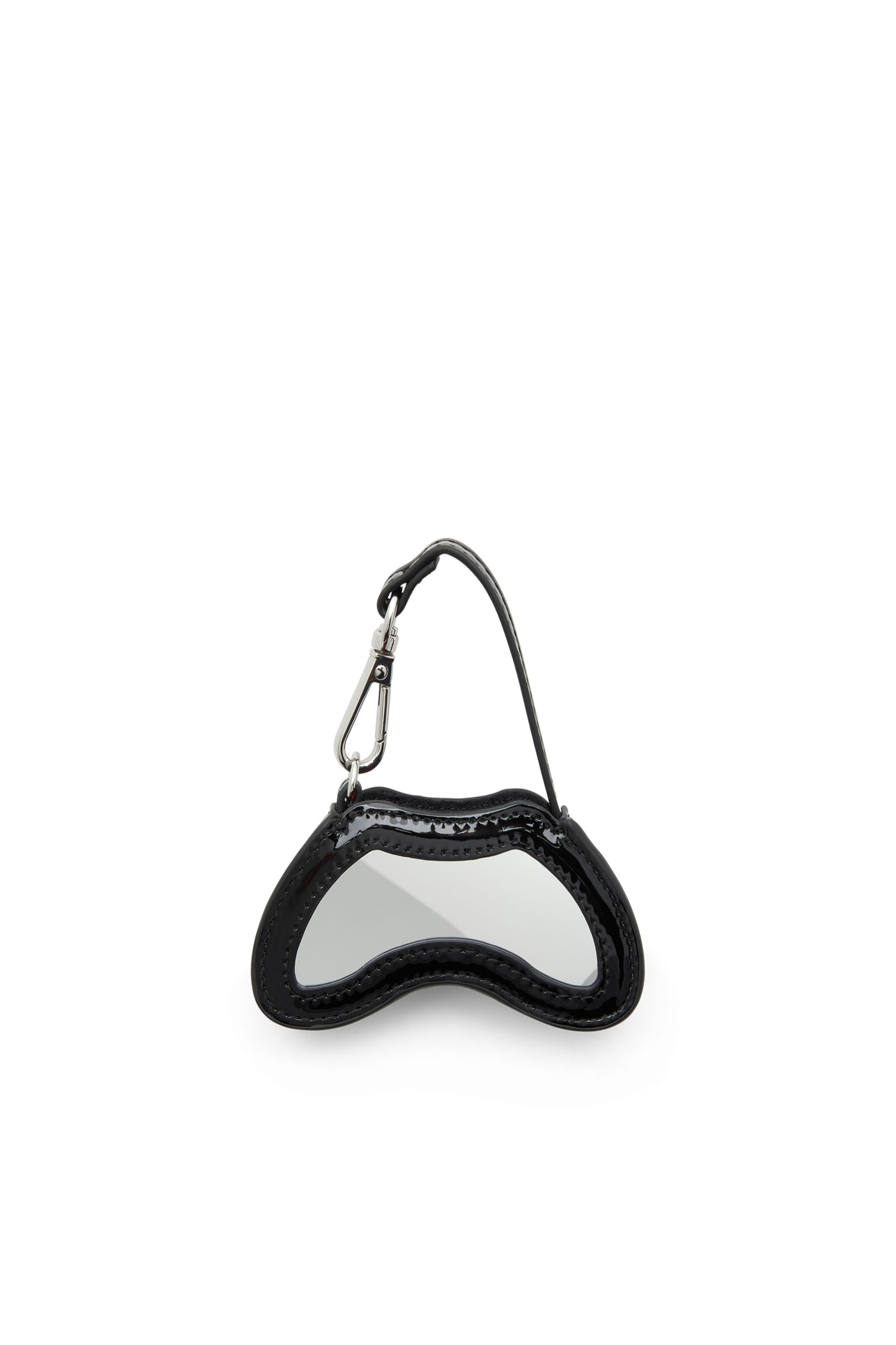 Diesel - PLAY CHARMS, Encanto de bolso brillante con espejo Mujer in Negro - 3
