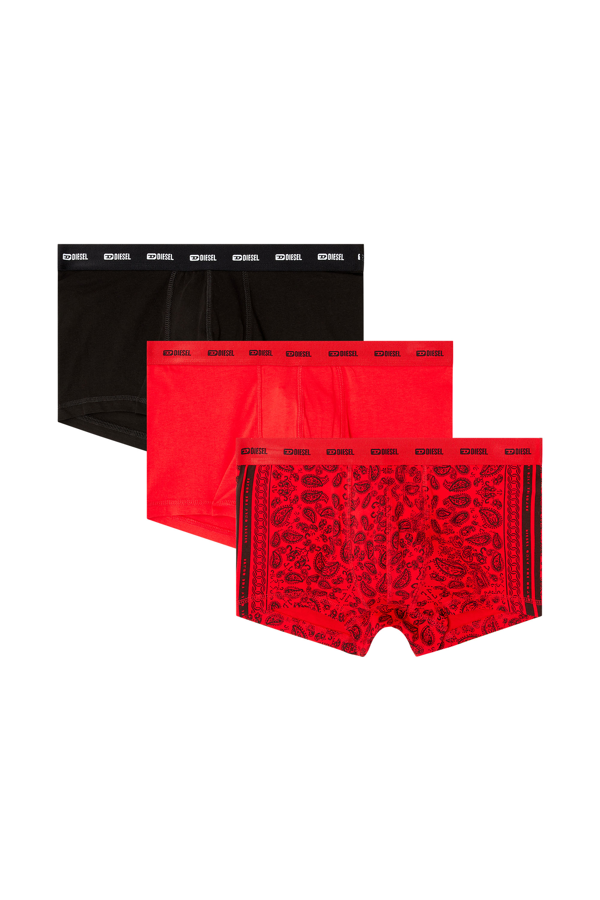 DAMIEN-GFT-UTLT-3PACK, Rouge/Blanc
