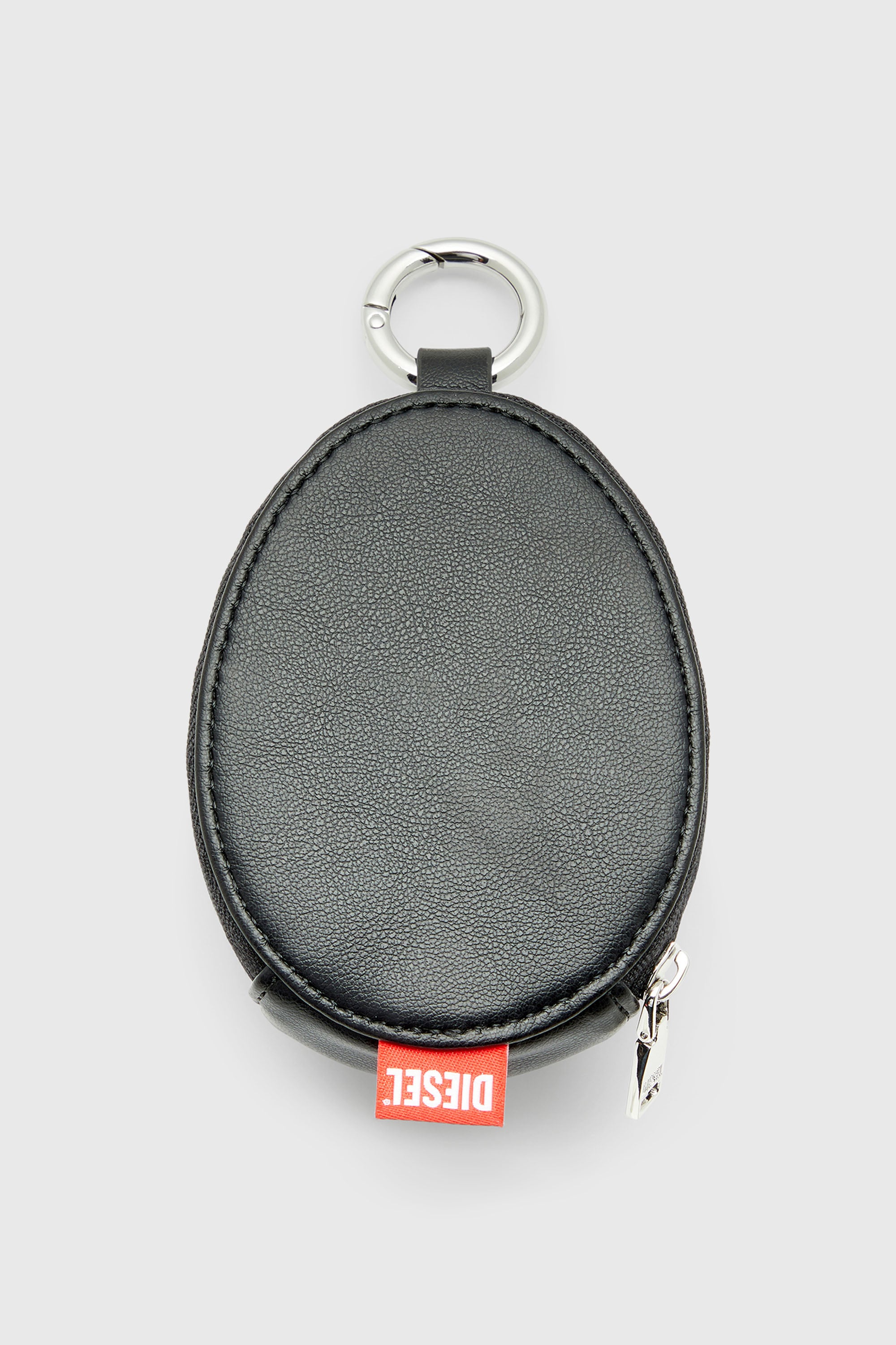 Diesel - CHARM-POD, Male's Charm in matte PU with Oval D logo in Black - 2